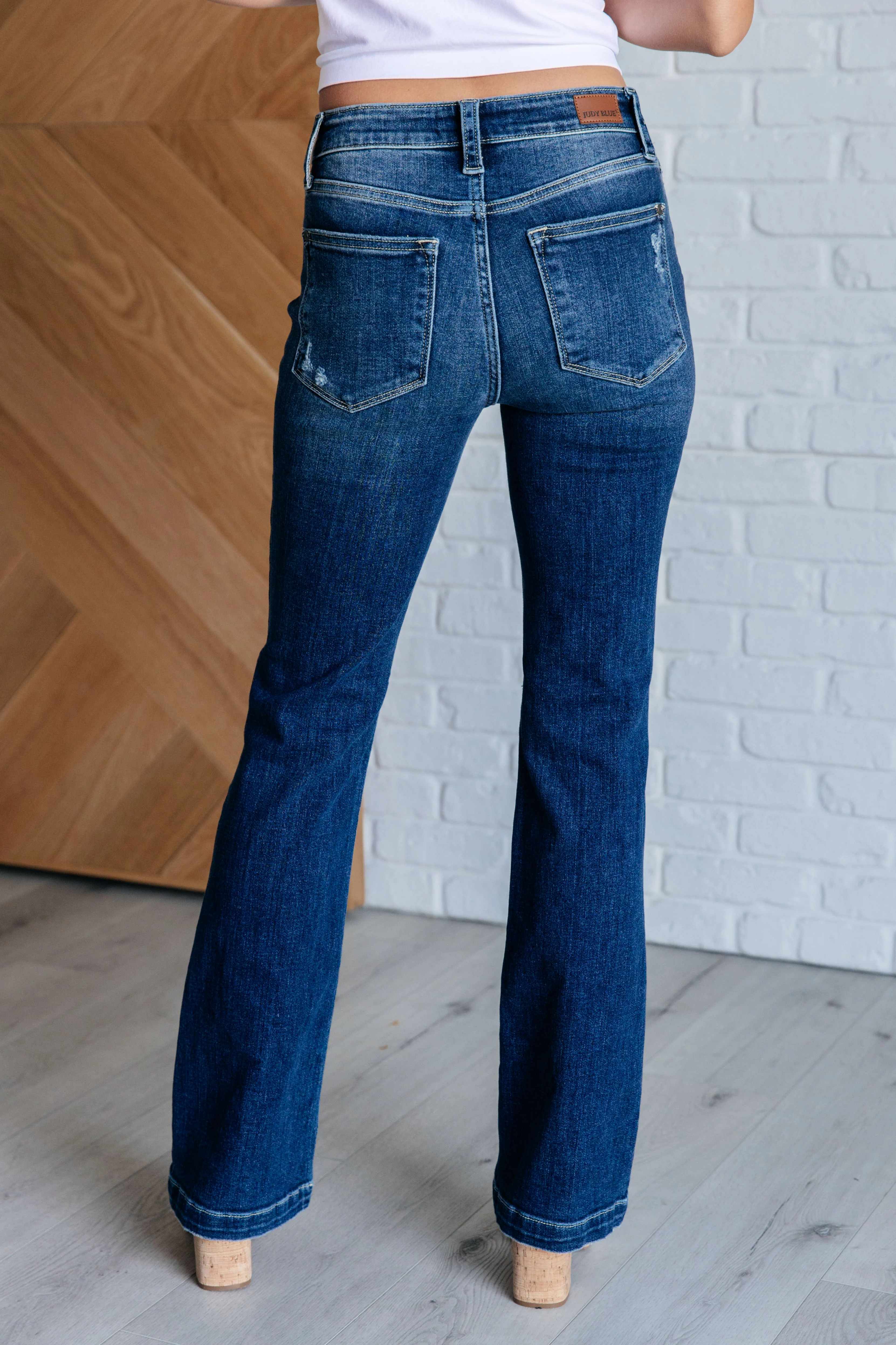Mila Mid Rise Distressed Bootcut Jeans - 7/31/2024 - Image 8