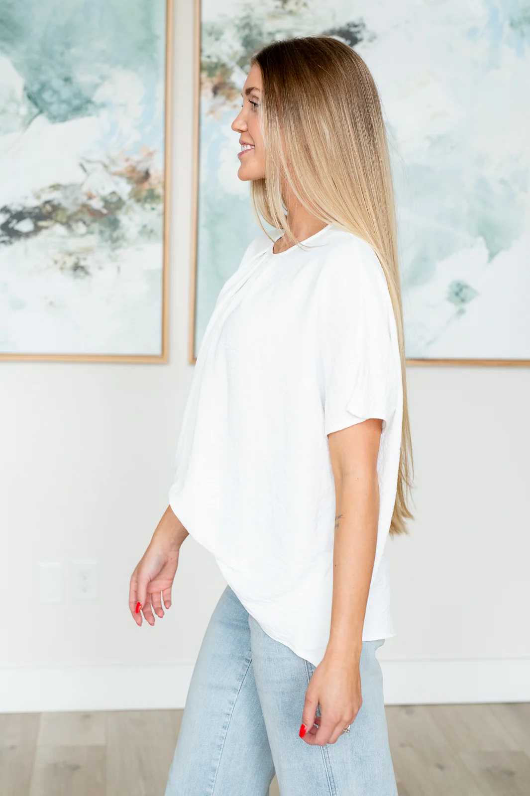 Mild Moments Pleat Detail Top - 4/24/2025 - Image 7