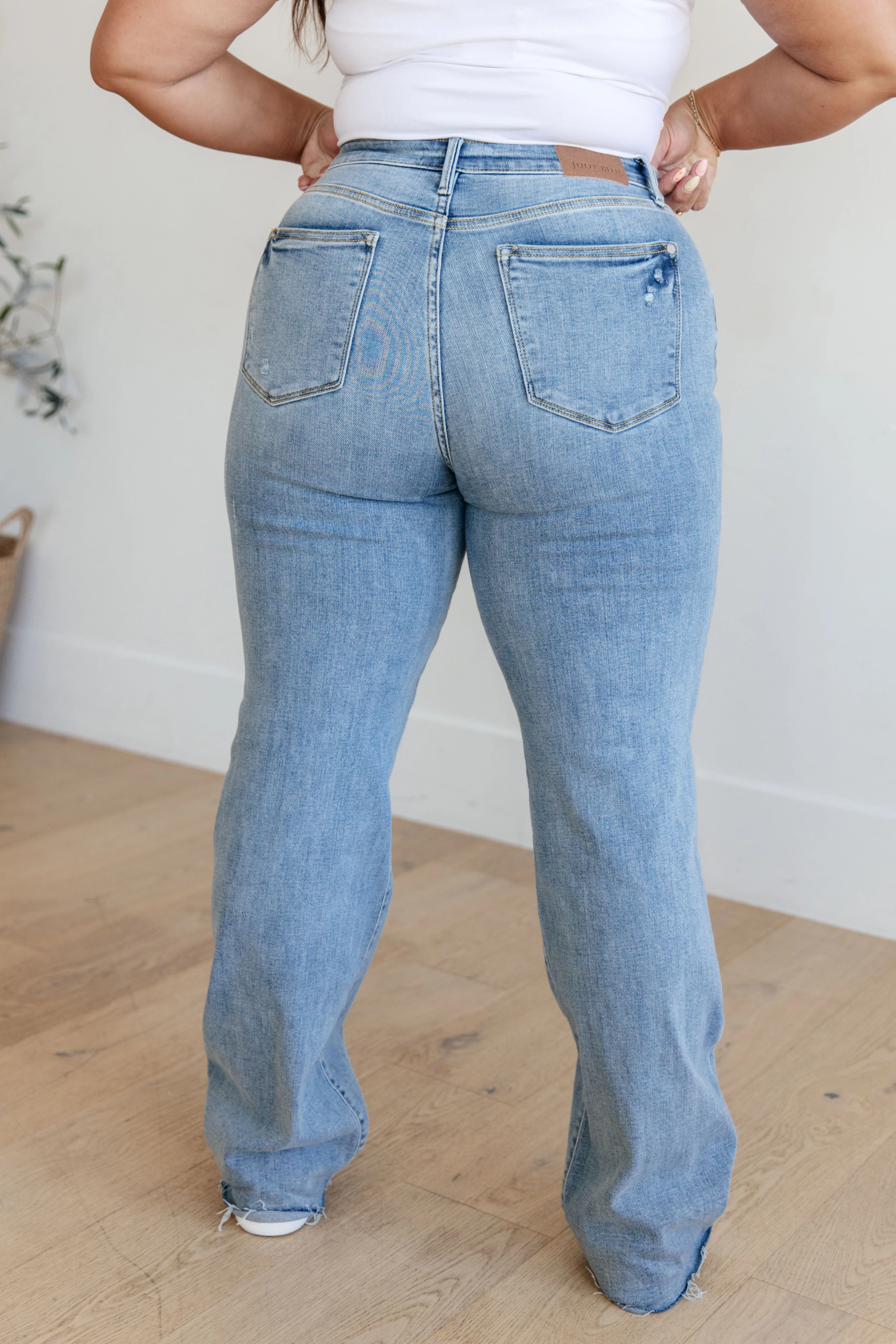 Mildred High Rise V Front Waistband Straight Jeans - 2/14/2024 - Image 7