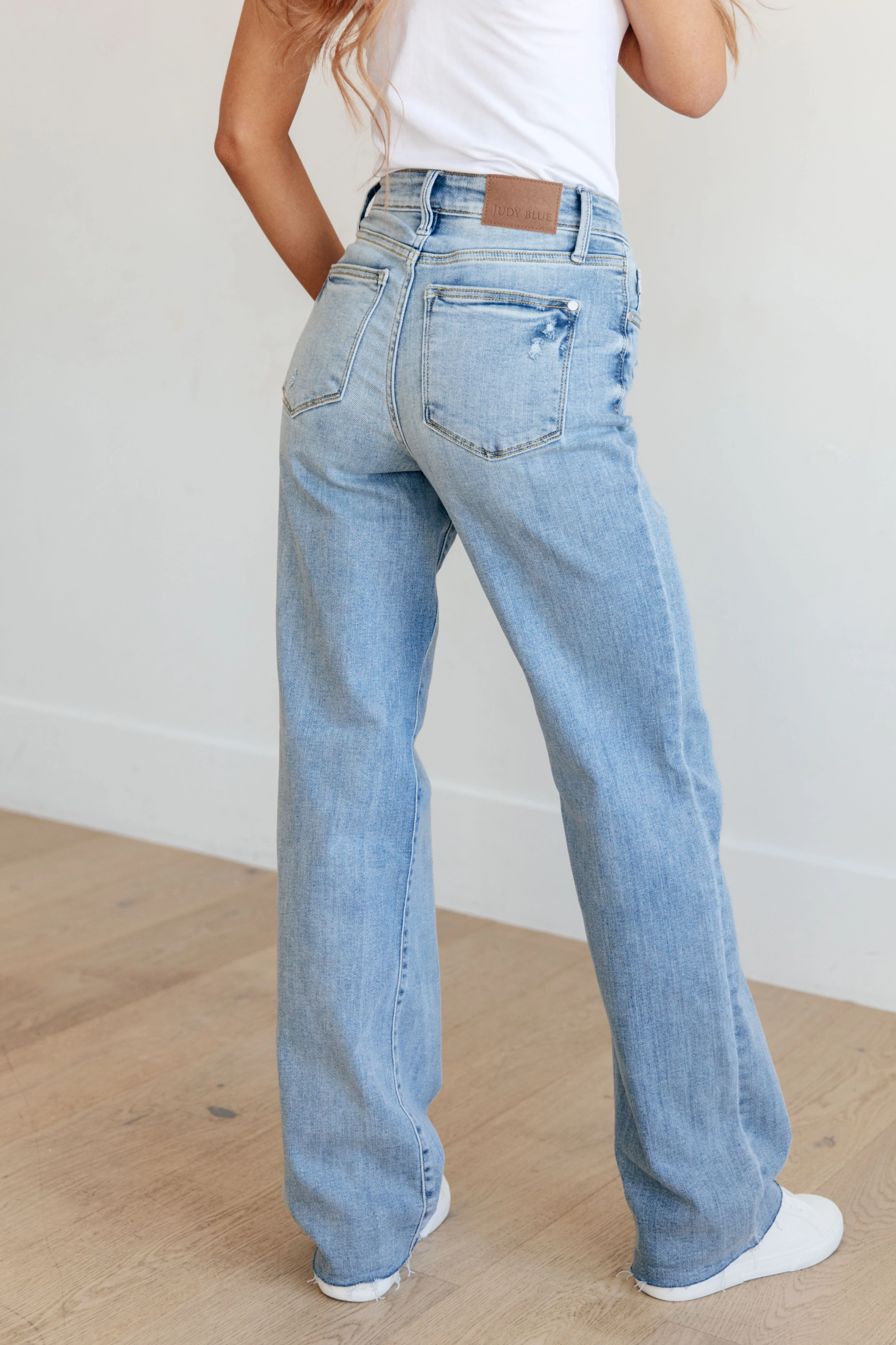 Mildred High Rise V Front Waistband Straight Jeans - 2/14/2024 - Image 8