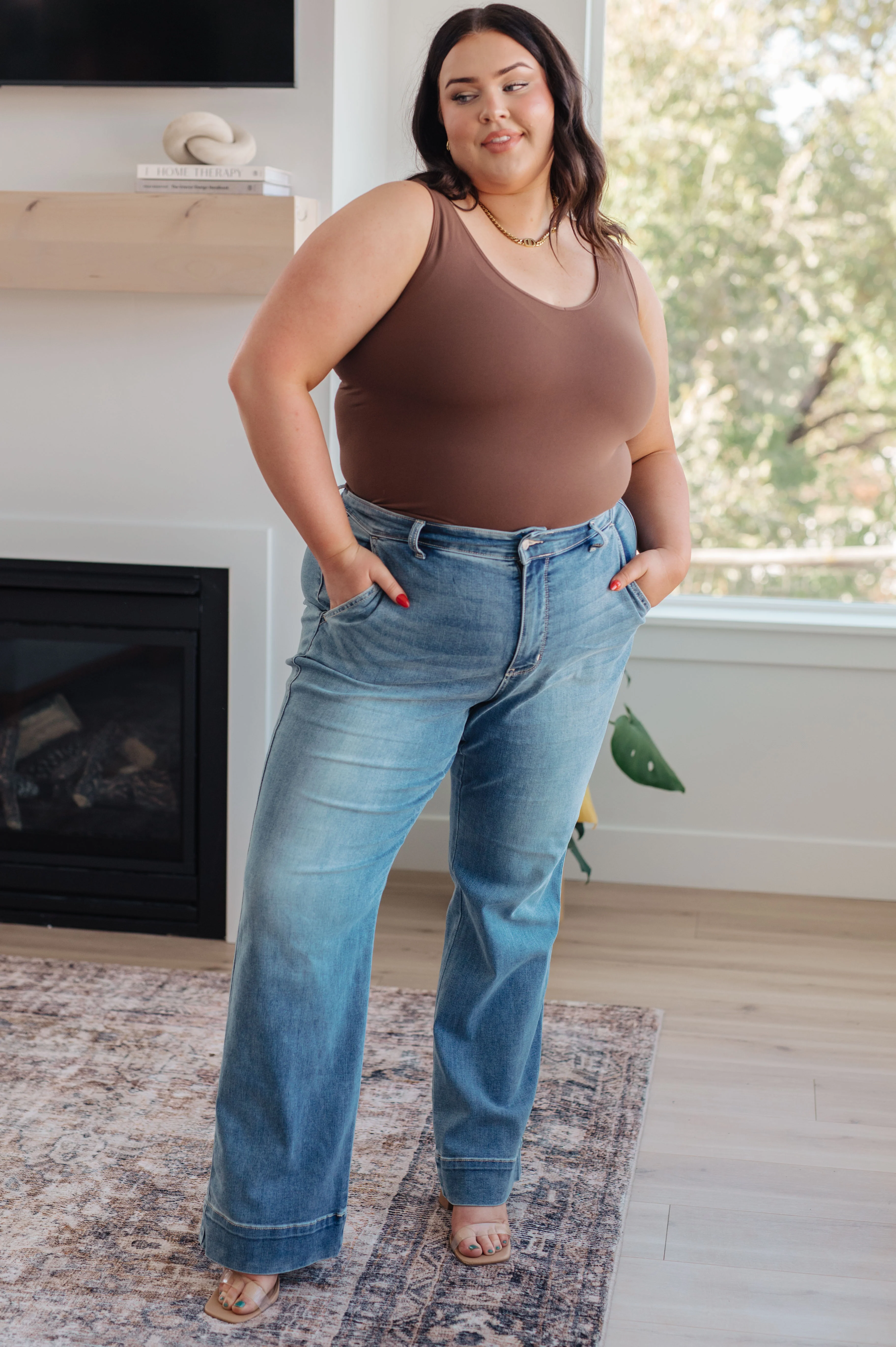 Mindy Mid Rise Wide Leg Jeans - 11/8/2023 - Image 3