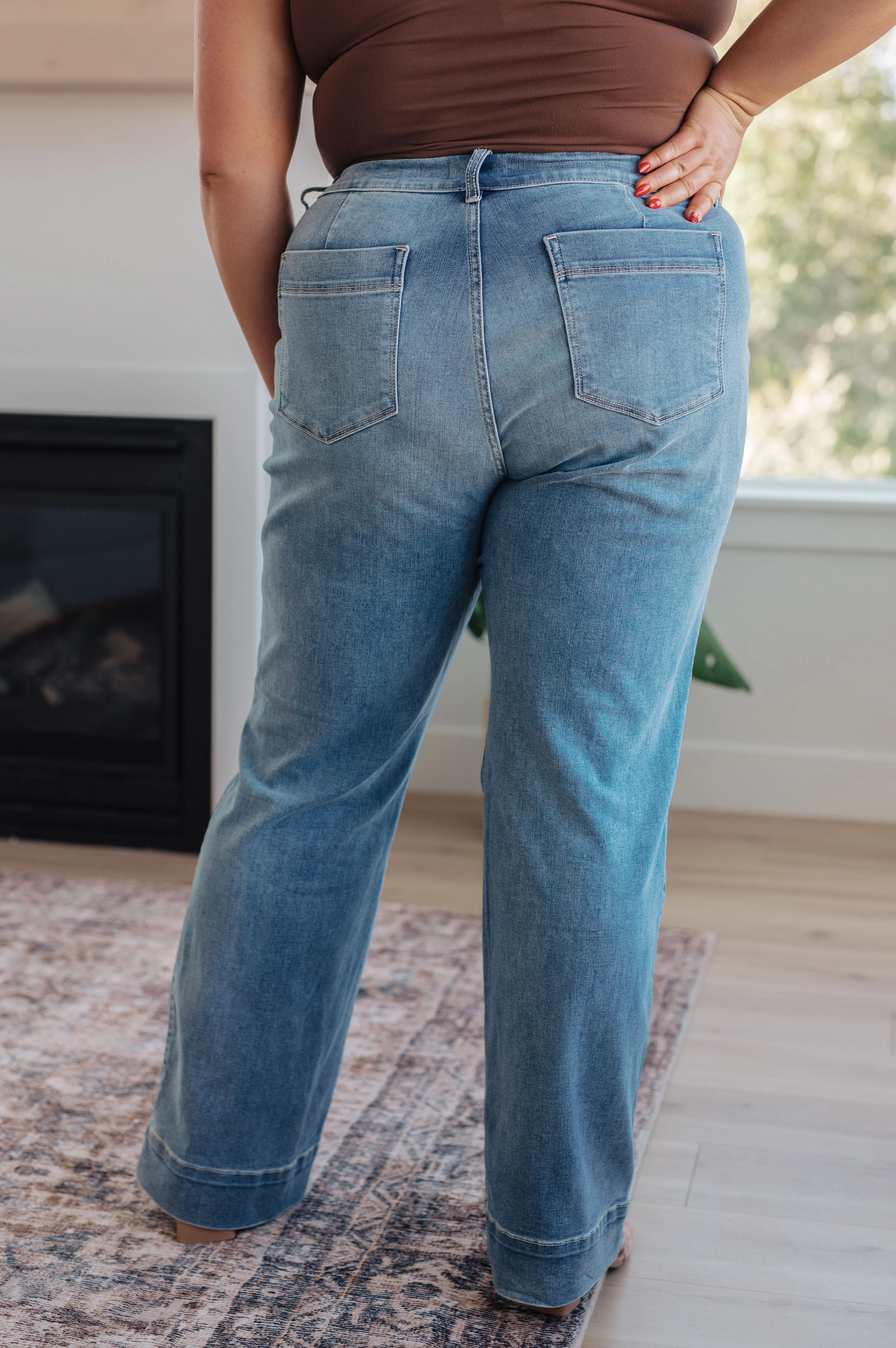 Mindy Mid Rise Wide Leg Jeans - 11/8/2023 - Image 7