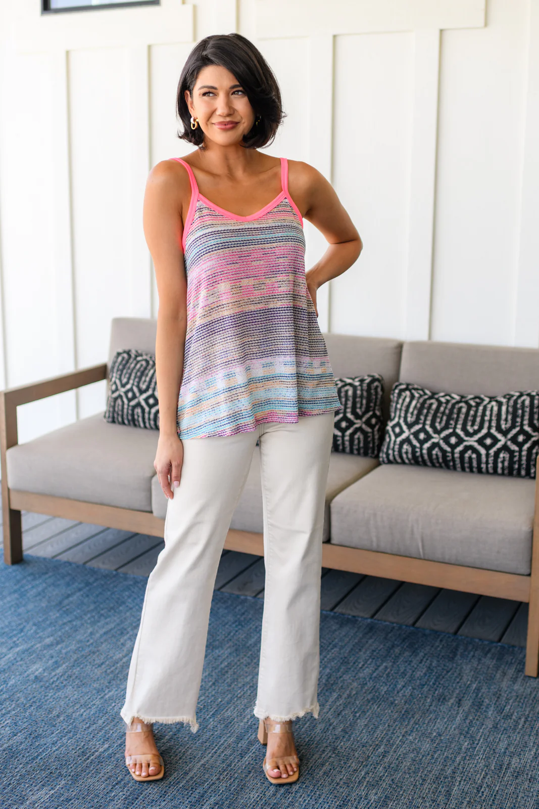 Mix It Up Striped Tank - 7/28/2023 - Image 3