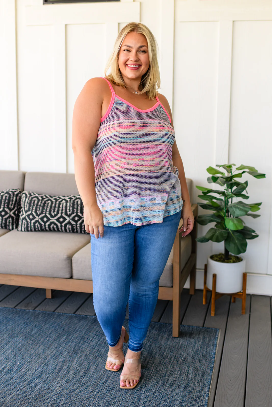 Mix It Up Striped Tank - 7/28/2023 - Image 4