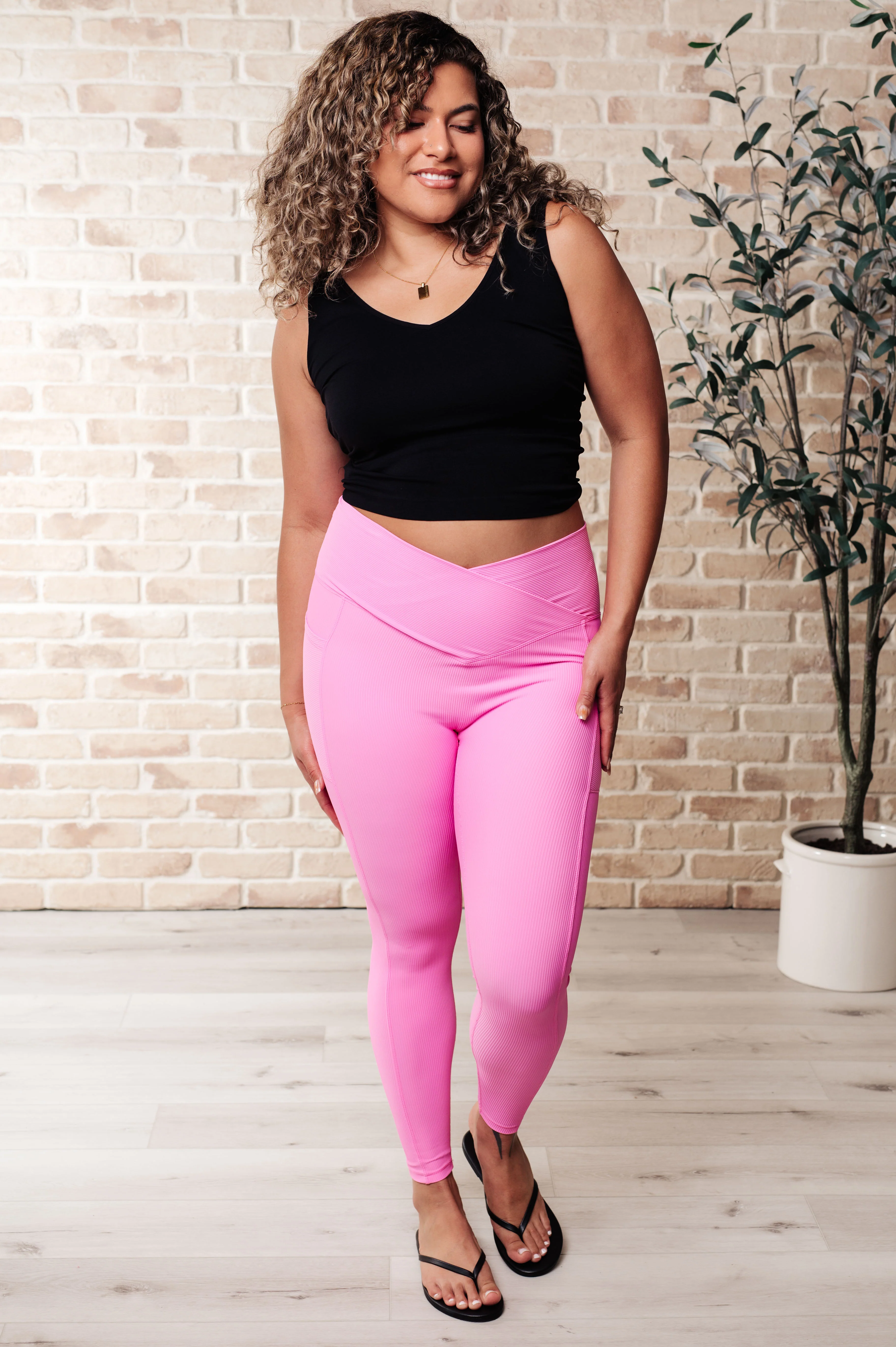 Molly Max Sculpt Leggings Pink - 7/3/2024 - Image 4