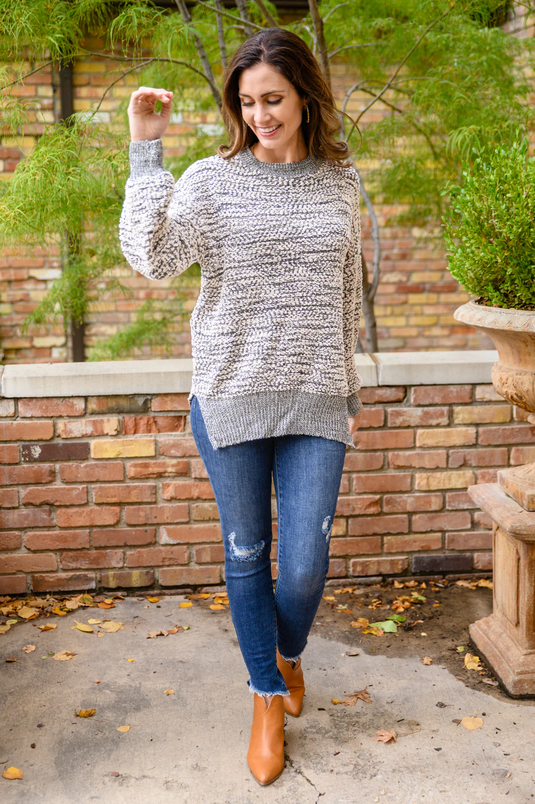 Monaco Sweater In Charcoal - 1/18/2022 - Image 3