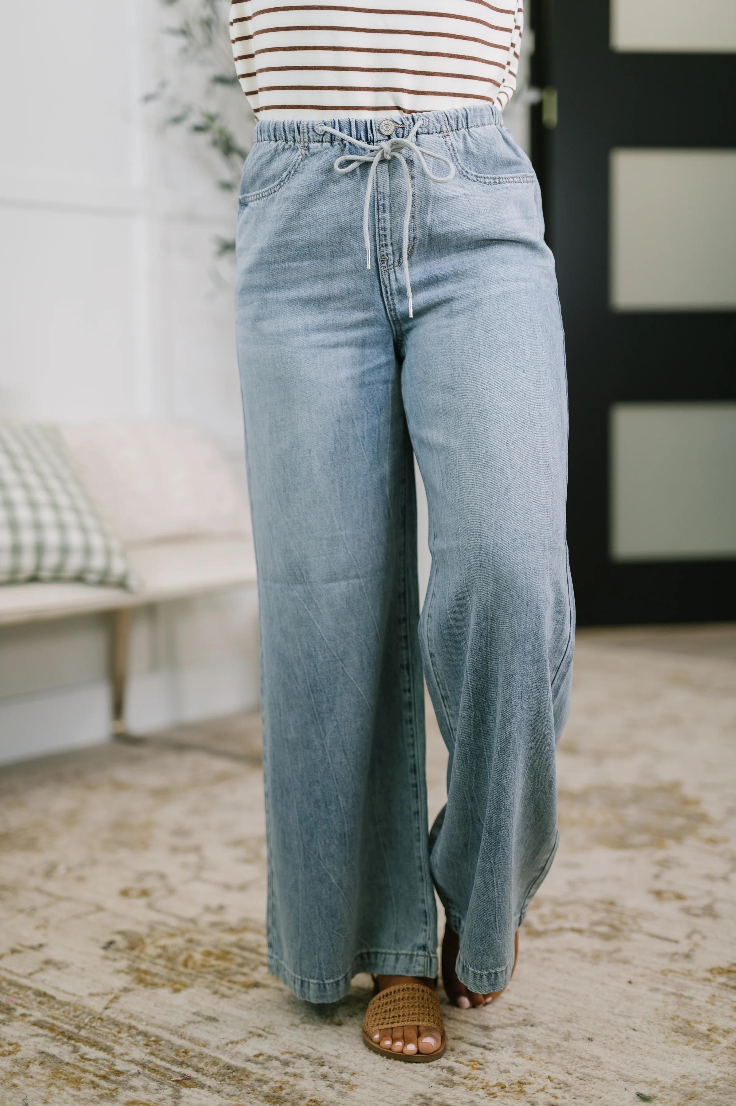Monica High Waist Palazzo Featherweight with Drawcord - 4/22/2026 NEW - Image 3