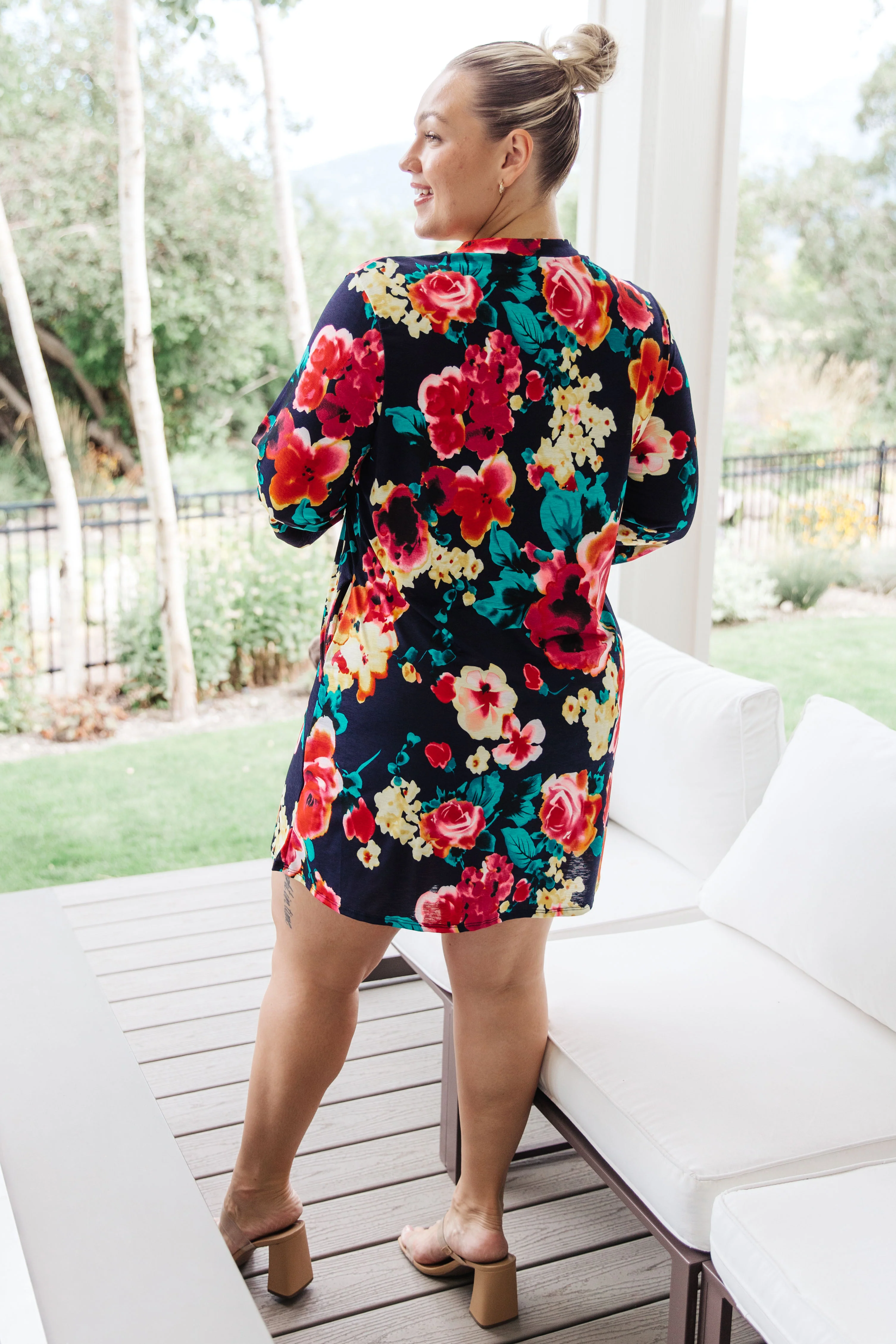 Moonlit Garden Floral Mini Dress - 9/12/2023 - Image 9