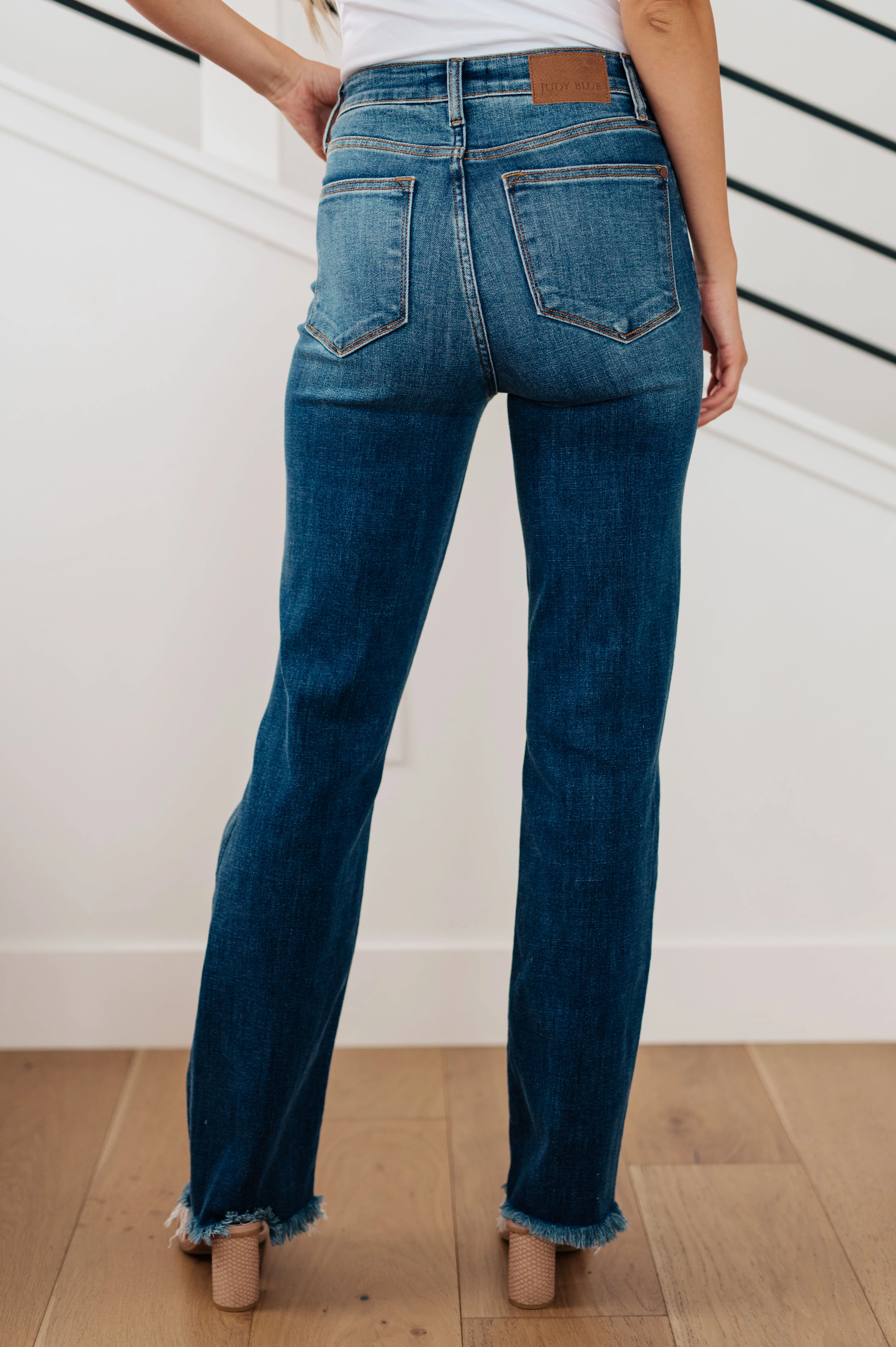 Morgan High Rise Distressed Straight Jeans - 9/27/2023 - Image 7