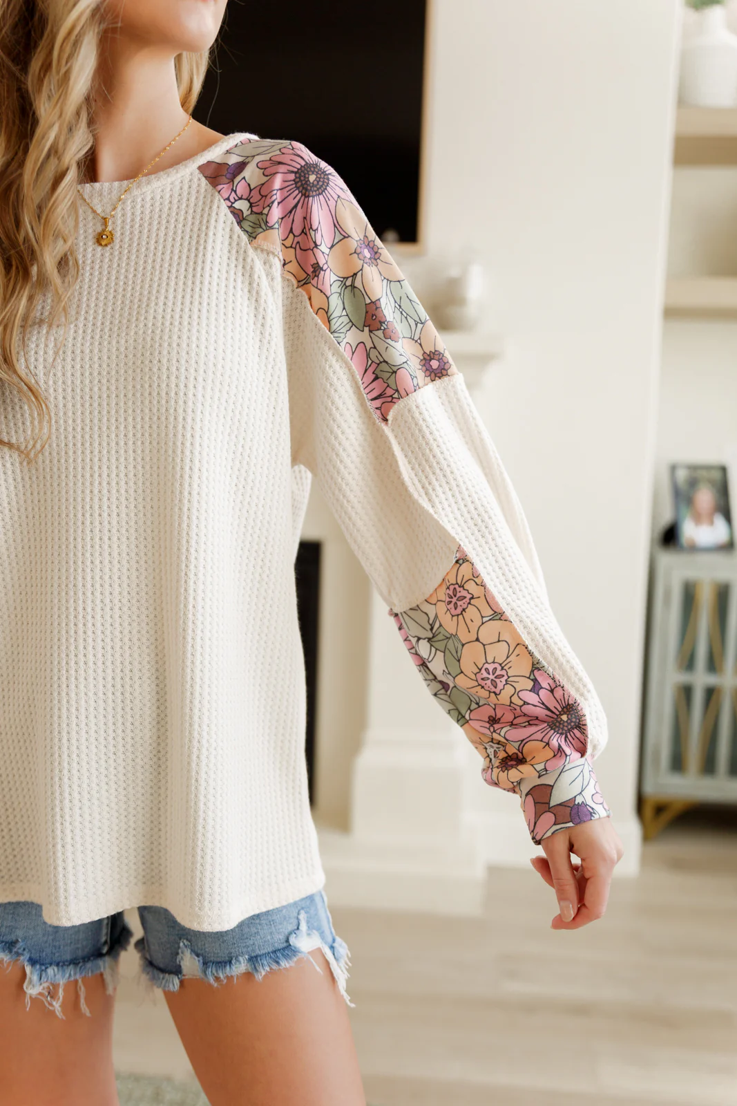 Mountain Side Waffle Knit Long Sleeve Top - 2/8/2024 - Image 15