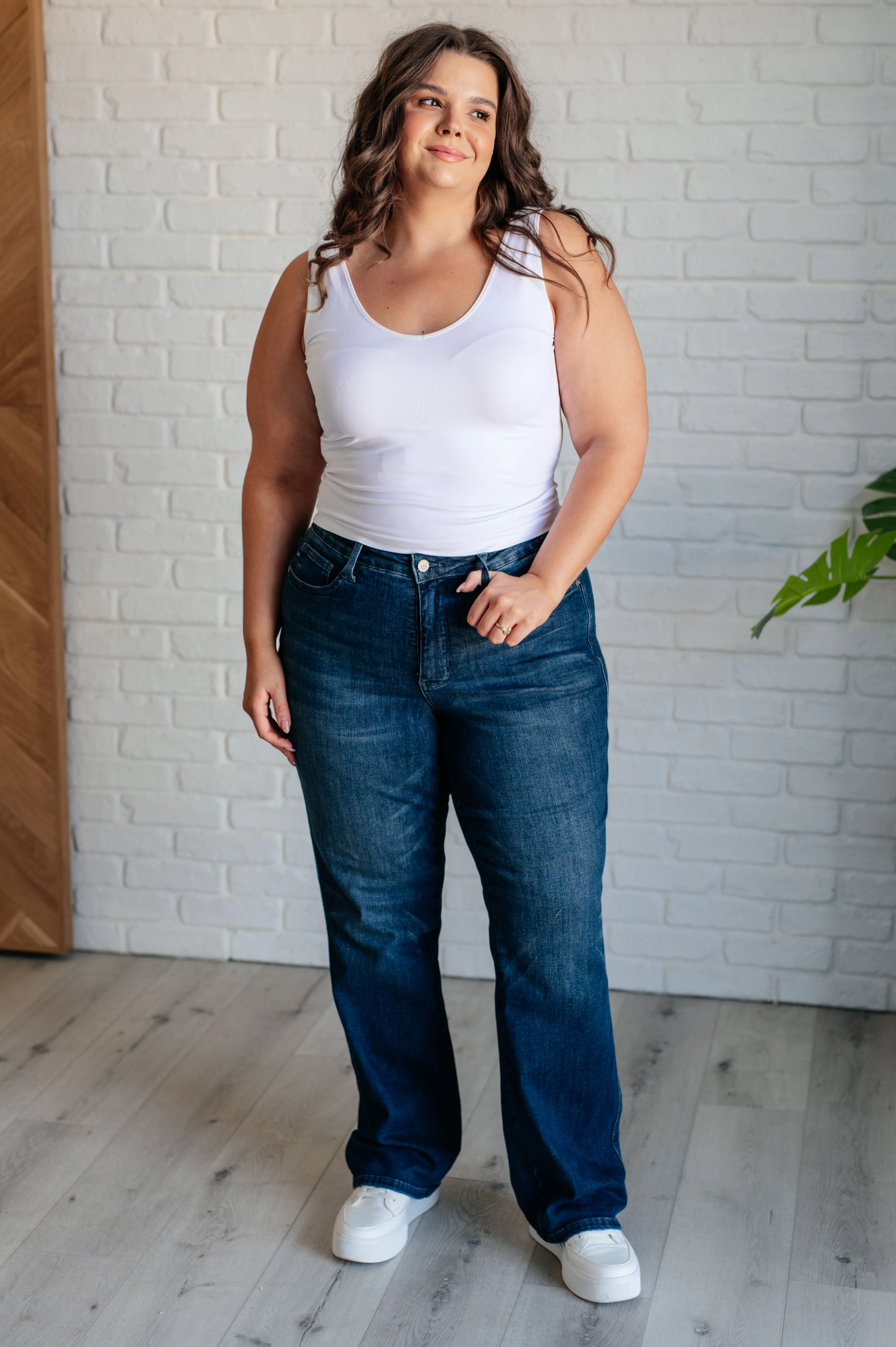 Muriel Mid Rise Control Top Classic Straight Jeans - 7/3/2024 - Image 3