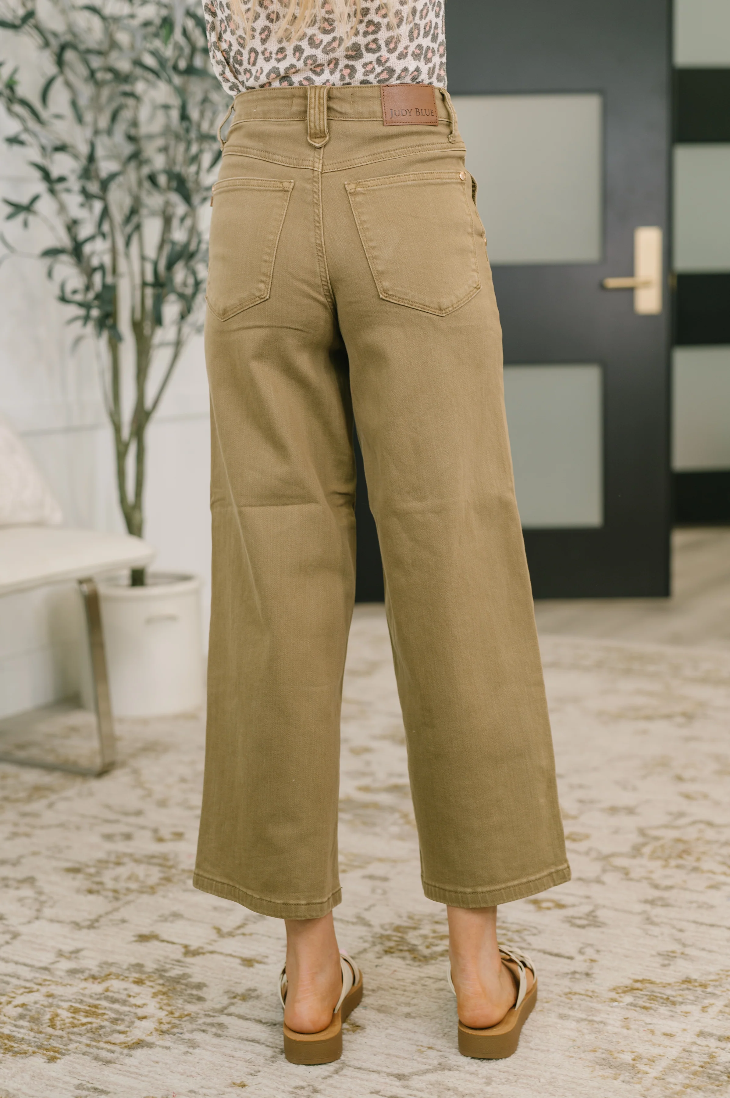 Nancy High Waist Wide Leg Ankle Jean with Vintage Front Yoke - 6/3/2026 - Image 6