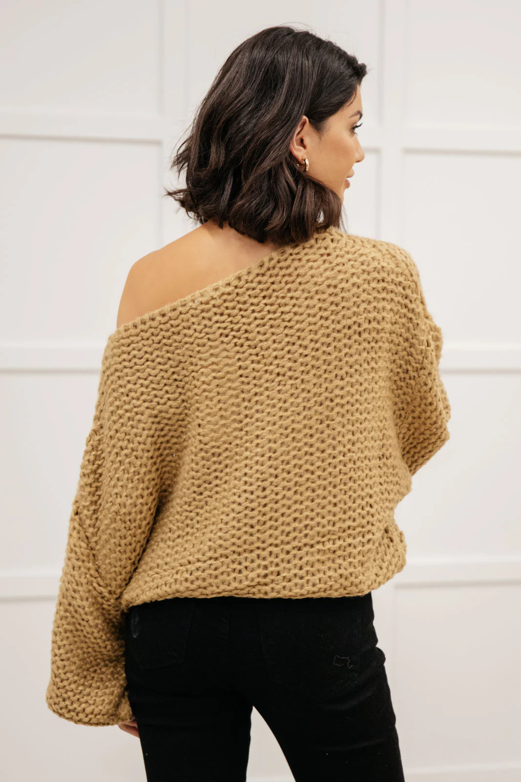 Natural Beauty Knit Sweater in Taupe - 11/11/2021 - Image 6