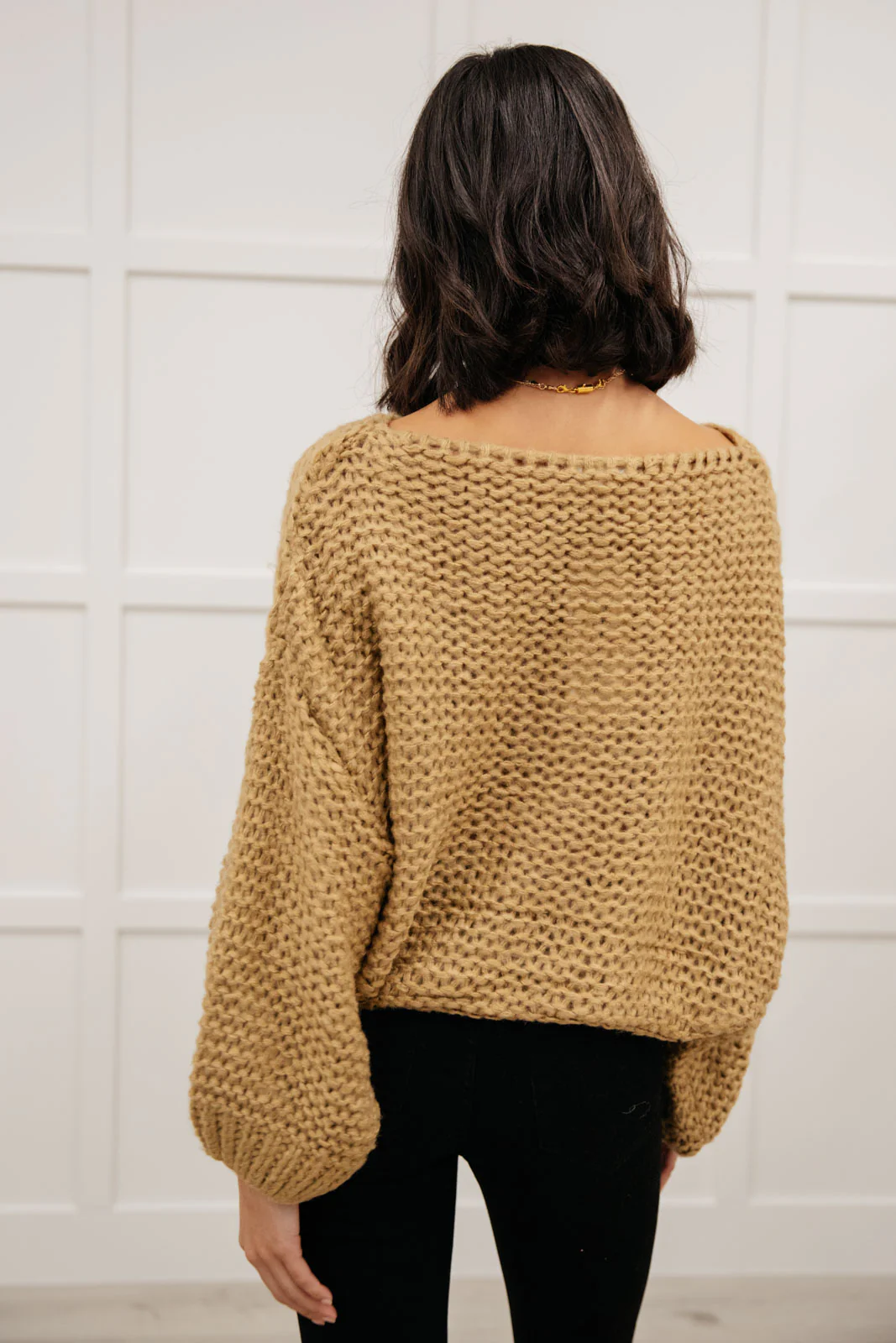 Natural Beauty Knit Sweater in Taupe - 11/11/2021 - Image 9