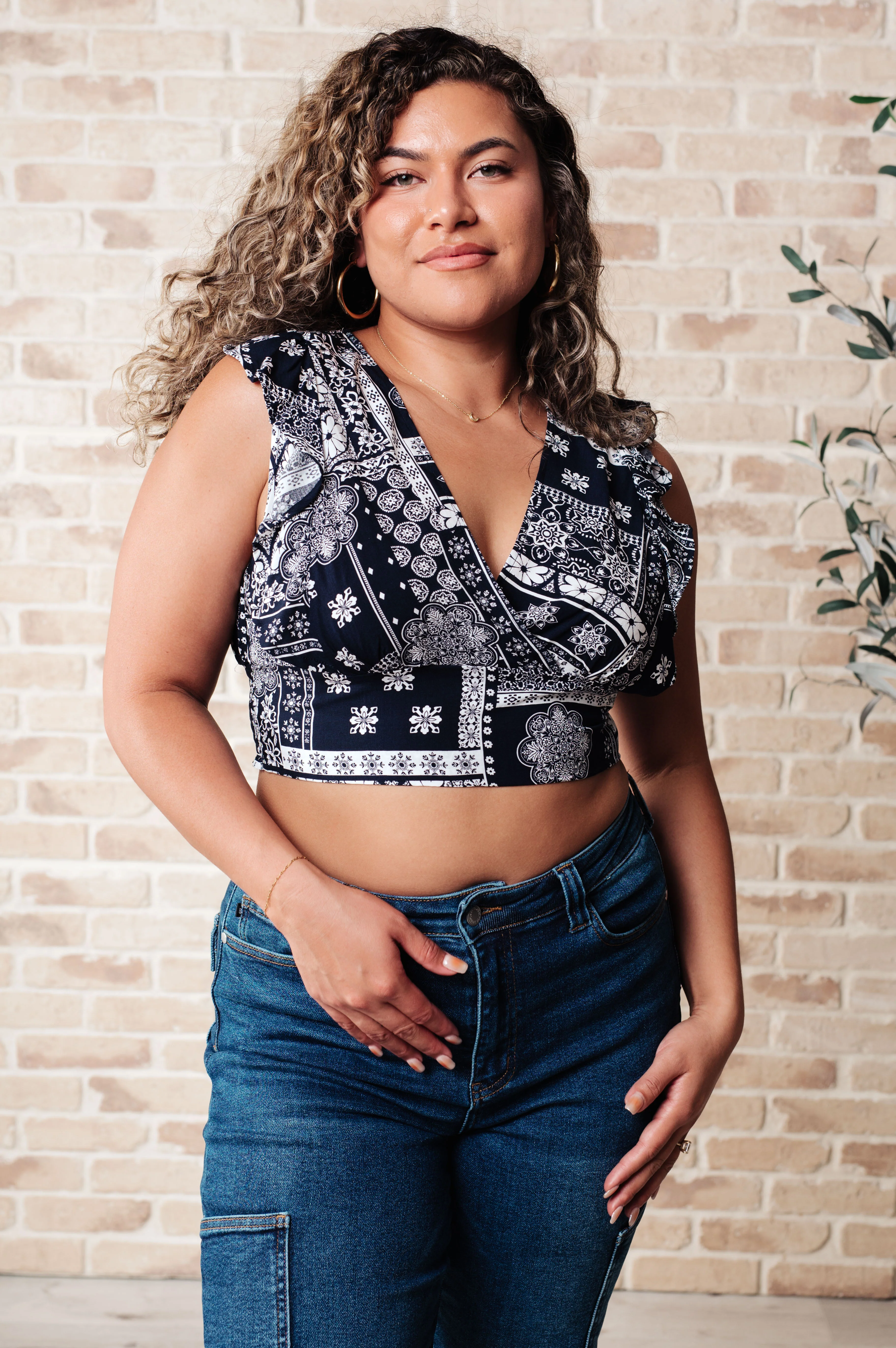 Naturally Like This Flutter Sleeve Top - 7/2/2024 - Image 4