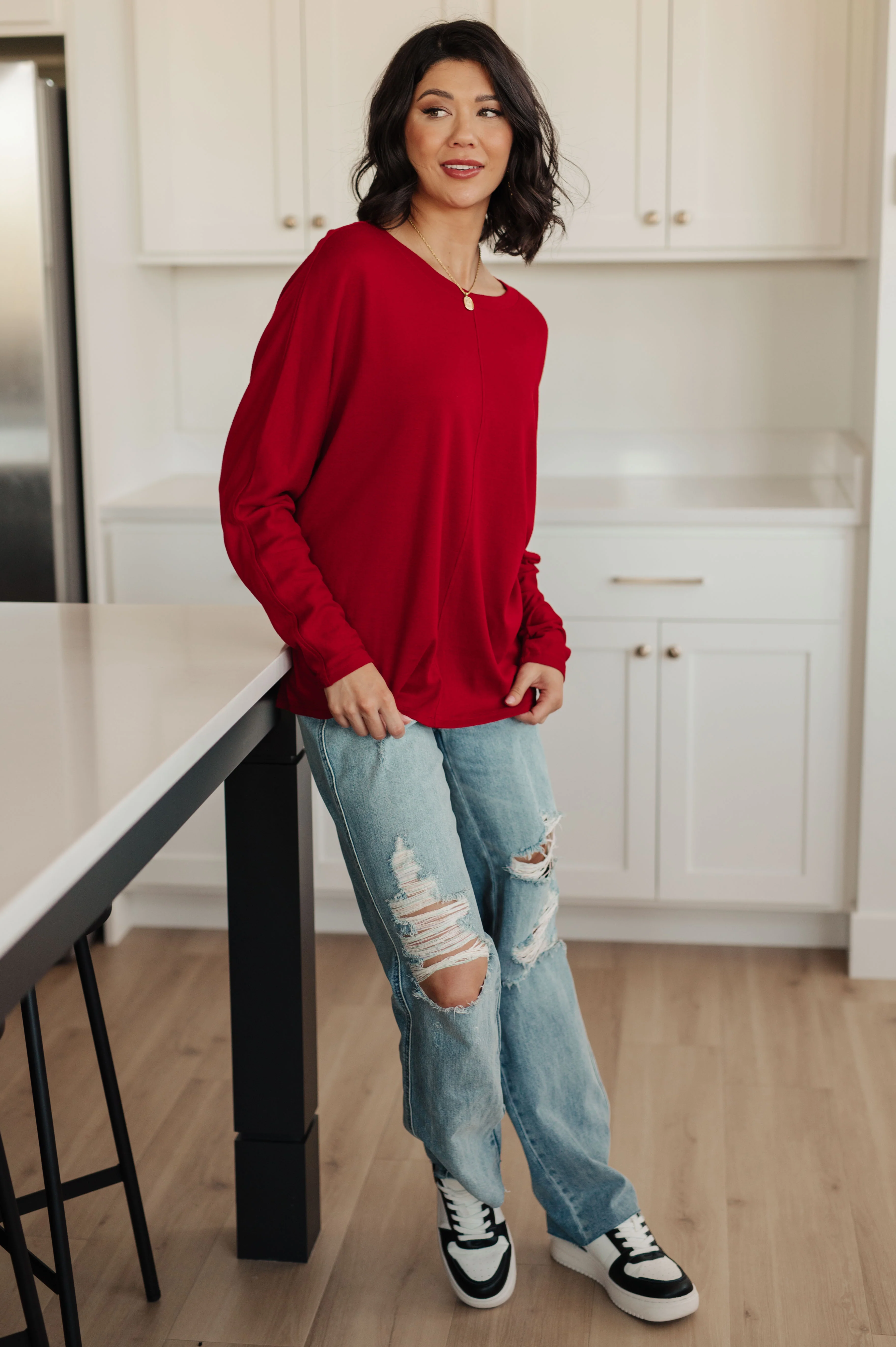 Never Too Confident Long Sleeve Top - 11/24/2023 - Image 3