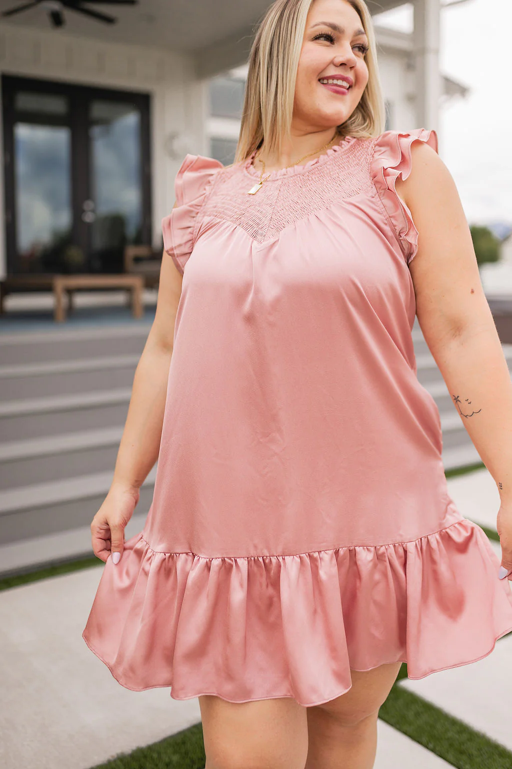 New Gal Ruffle Dress - 8/11/2022 - Image 9
