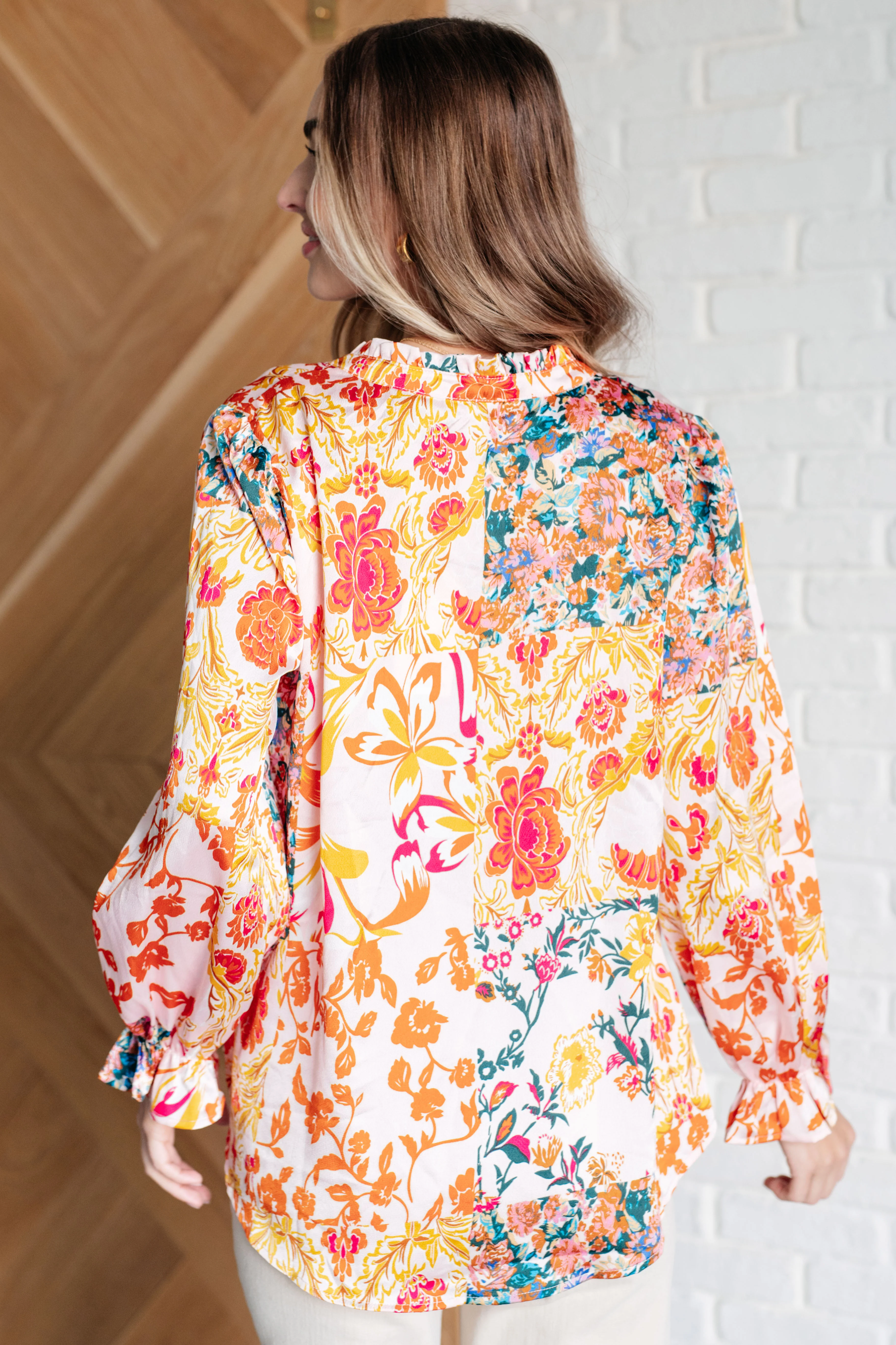 New Romantics Balloon Sleeve Boho Blouse - 11/5/2024 - Image 7