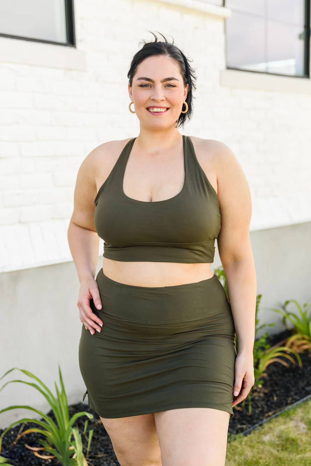 Next Move Sports Bra In Olive - 7/5/2022 - Image 5