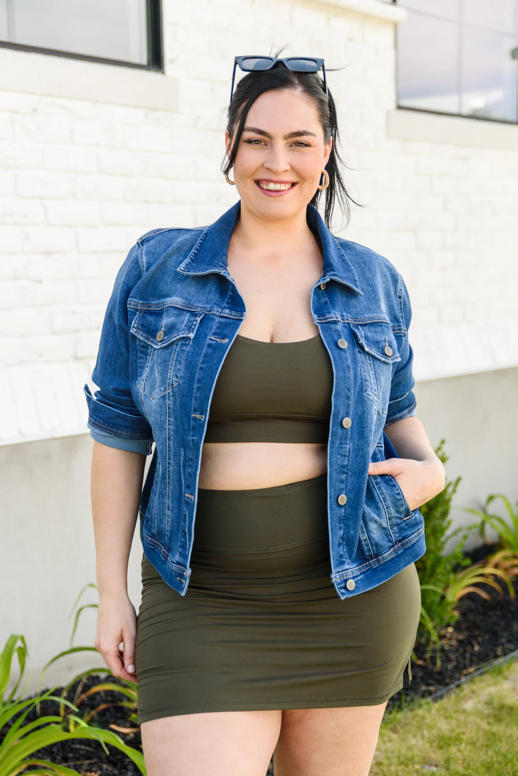 Next Move Sports Bra In Olive - 7/5/2022 - Image 9