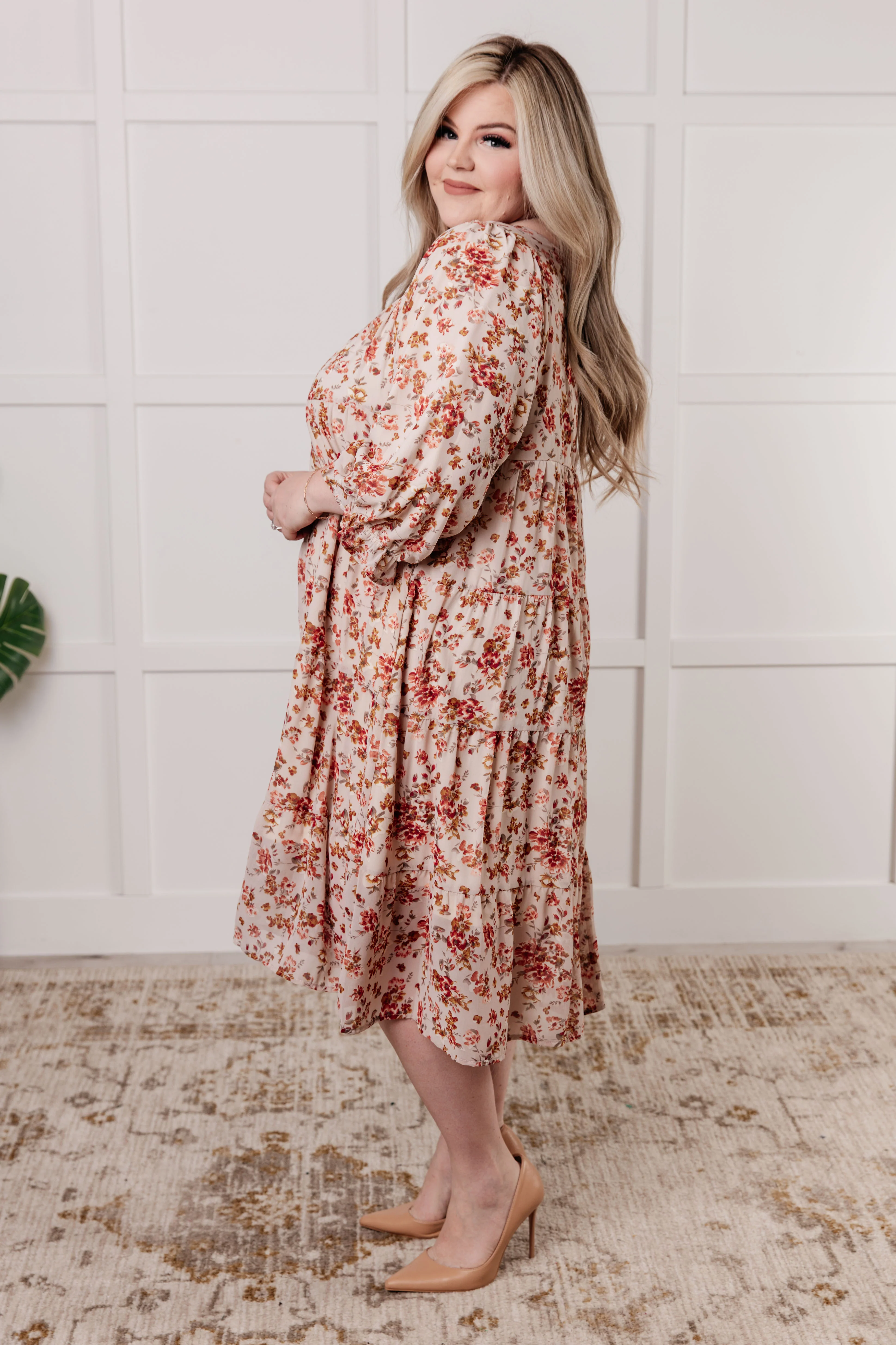 Next to You Balloon Sleeve Floral Dress - 11/5/2024 - Image 5