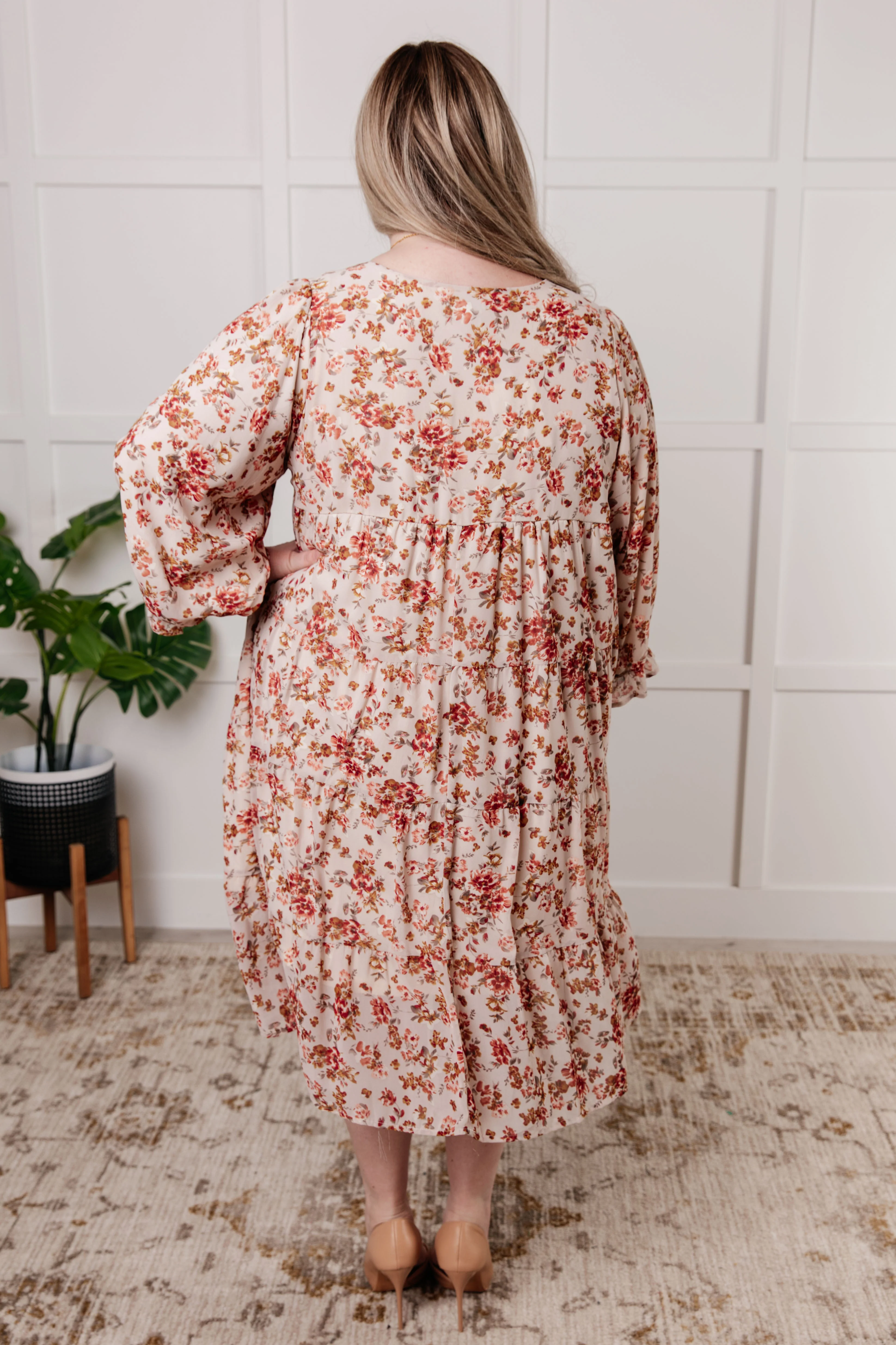 Next to You Balloon Sleeve Floral Dress - 11/5/2024 - Image 7