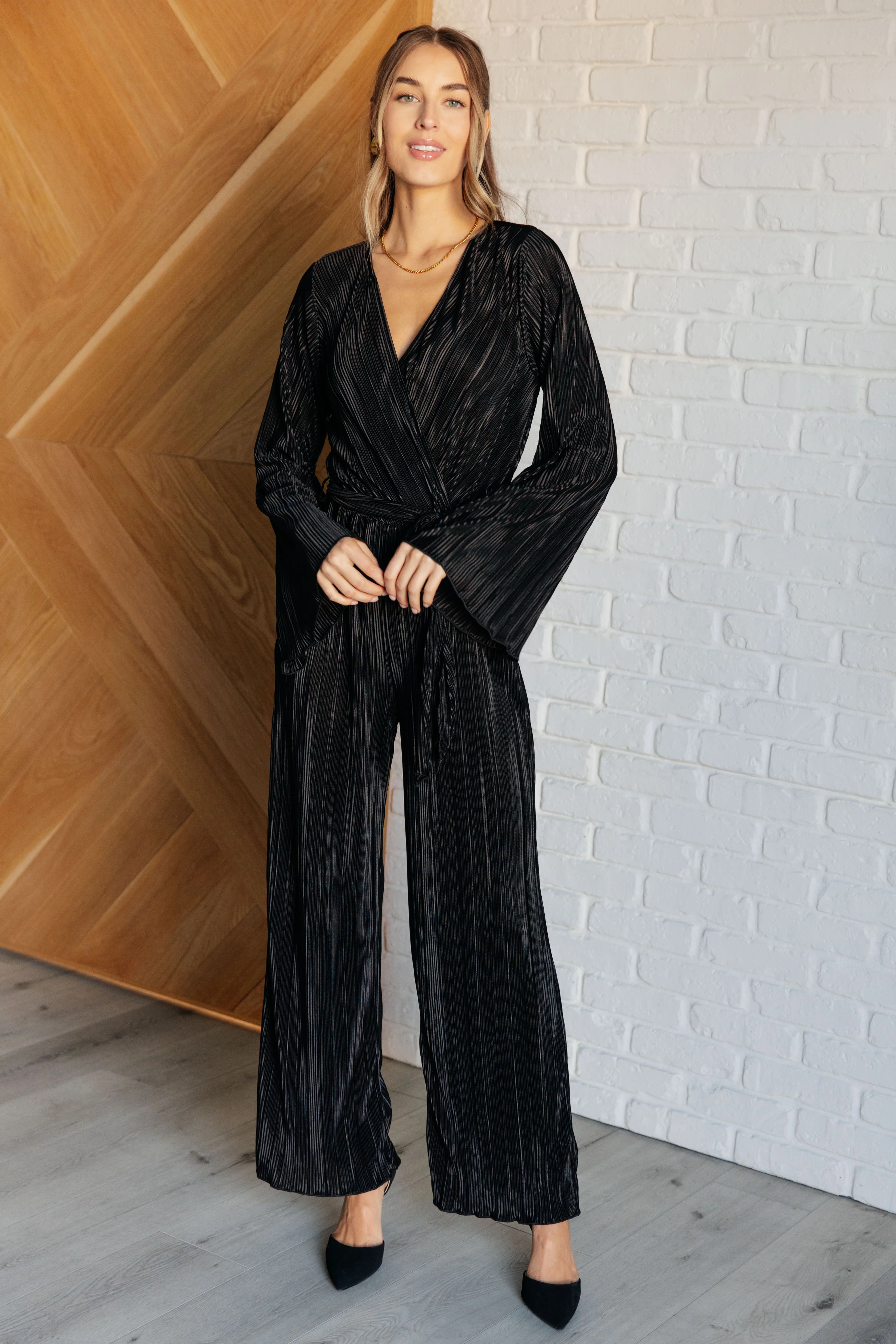 Night Out Plisse Jumpsuit - 11/14/2024 - Image 3