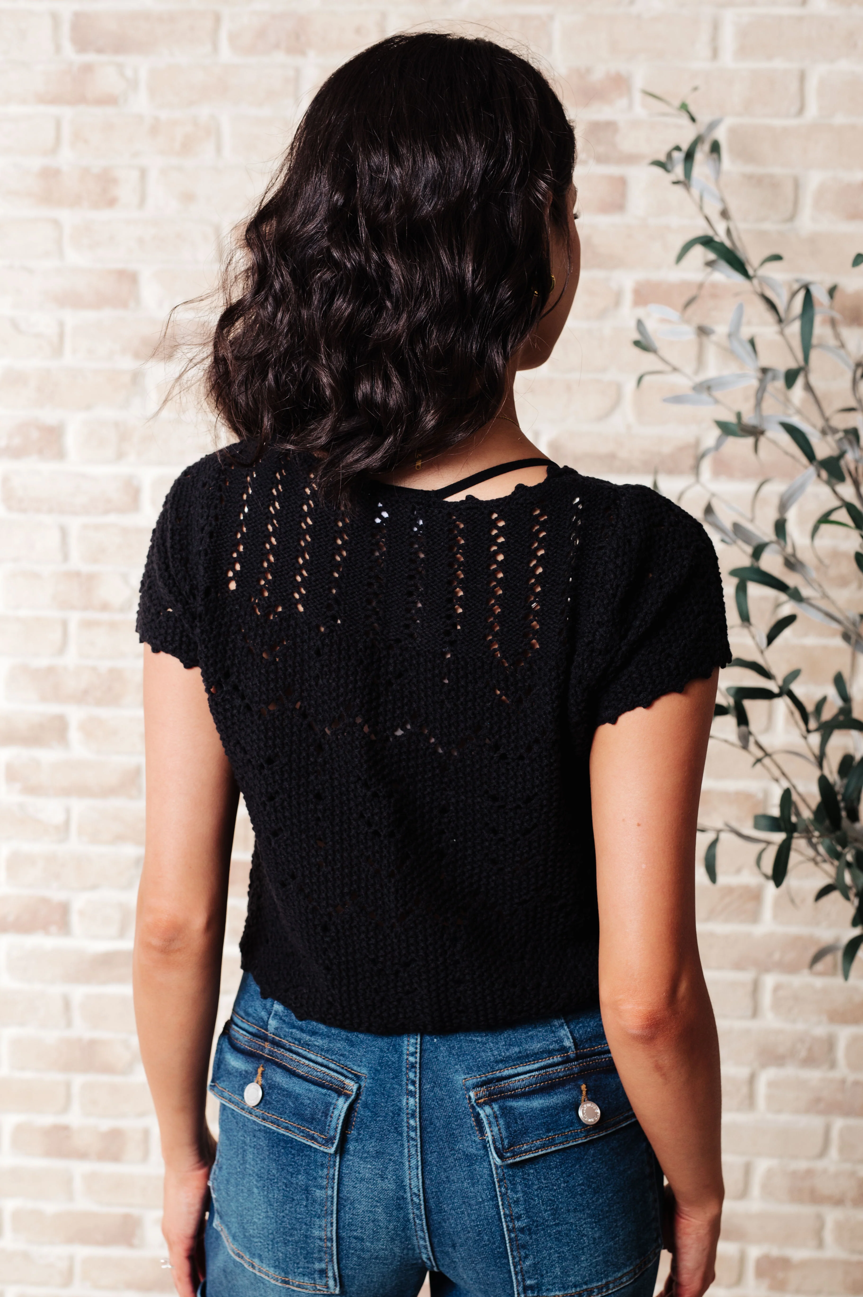Nighttime Coffee Cardigan in Black - 7/9/2024 - Image 4