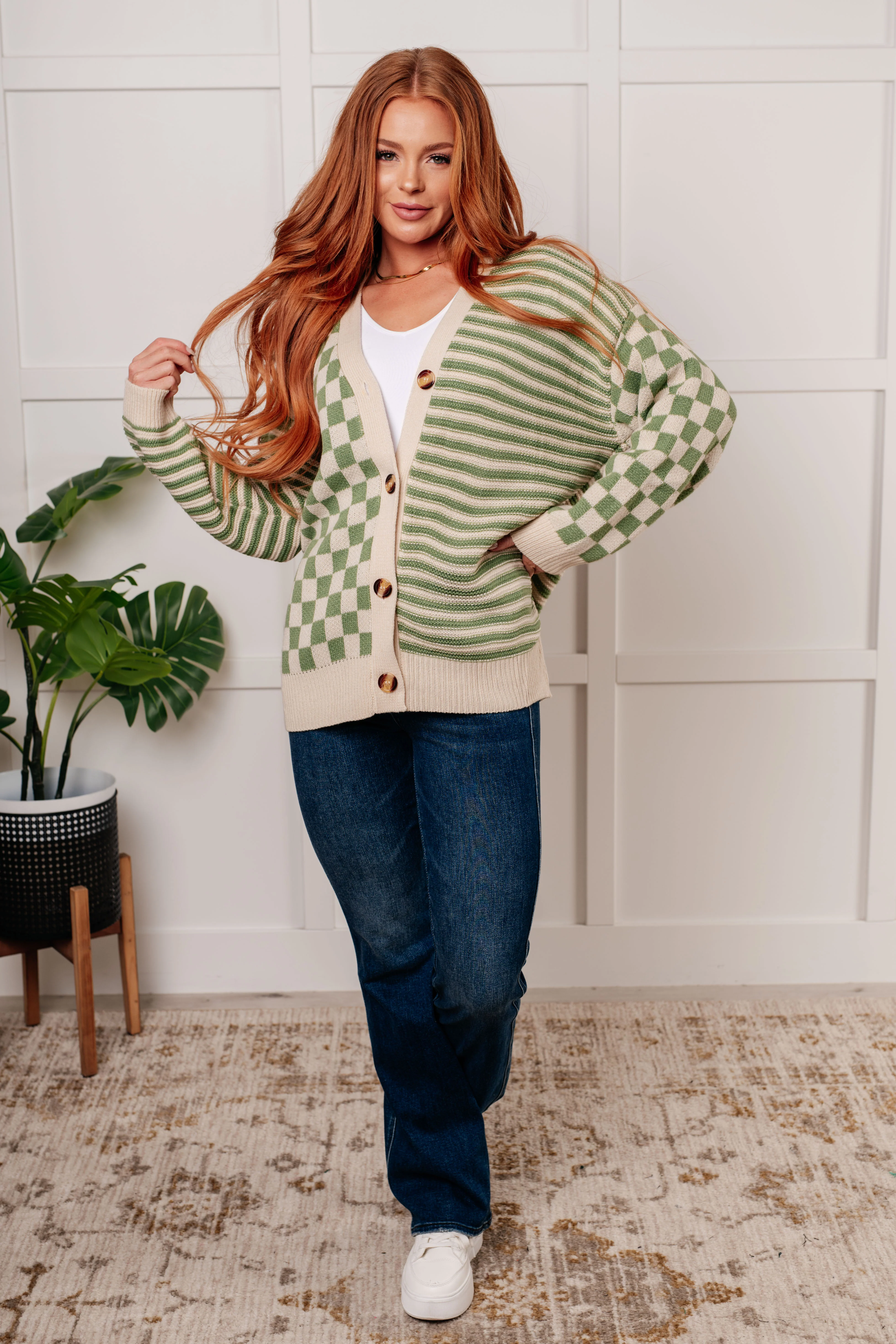 No Brainer Button Down Sweater Knit Cardigan - 11/5/2024 - Image 3