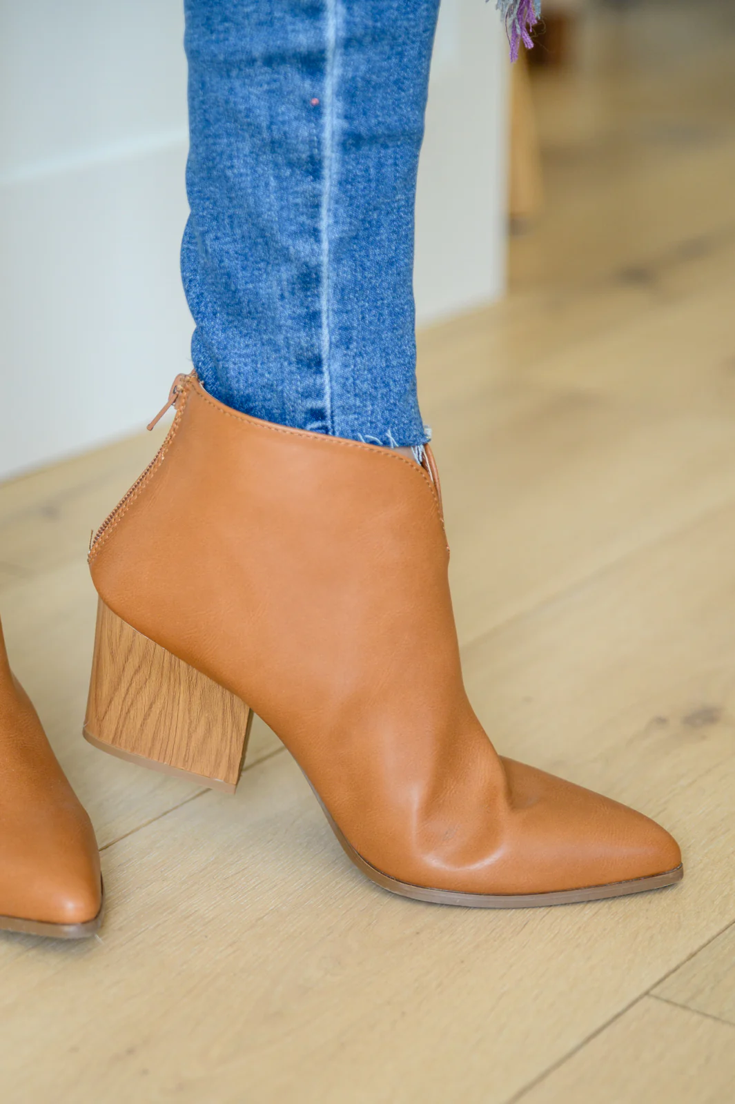 No Doubt Notched Ankle Boots In Brown - 10/4/2022 - Image 8