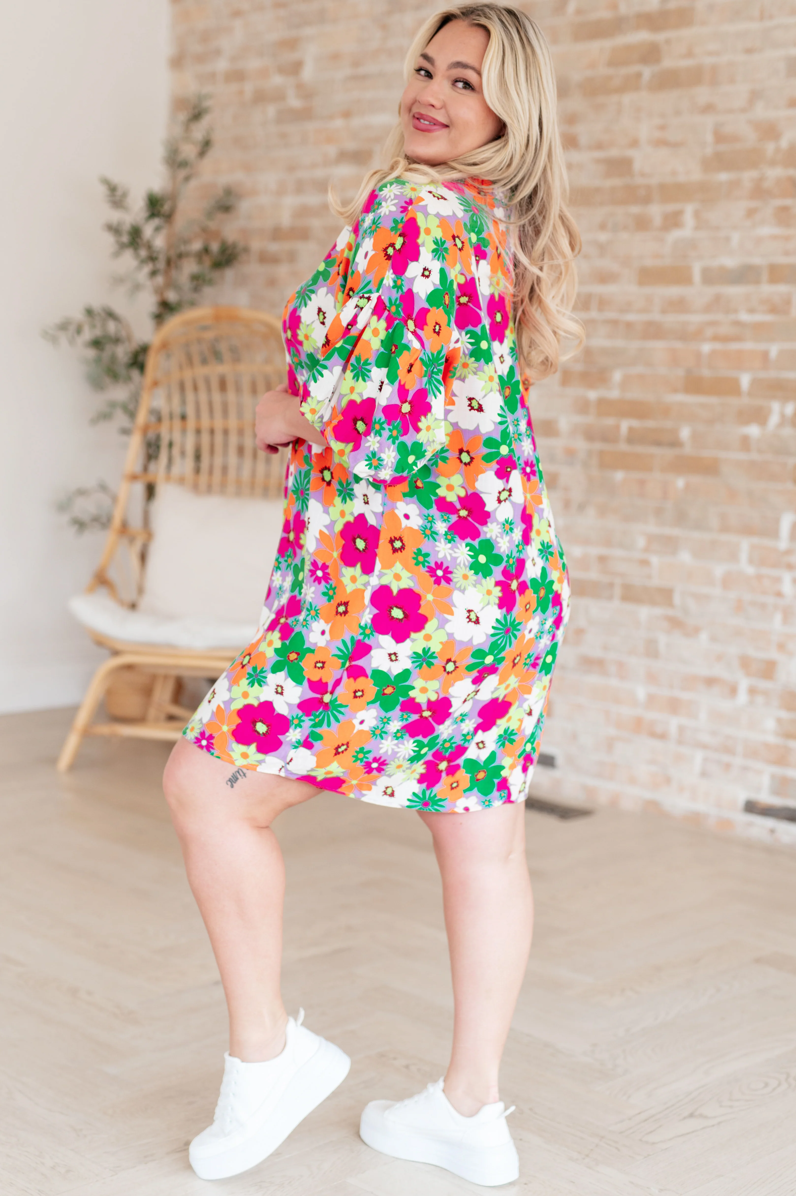 No Garden, No Problem Bubble Sleeve Dress - 5/21/2024 - Image 4