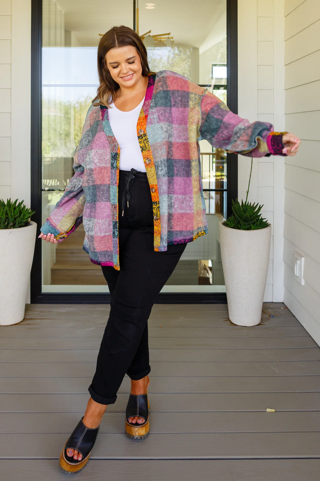 Nothing But Adventure Plaid Cardigan - 8/31/2023 - Image 7