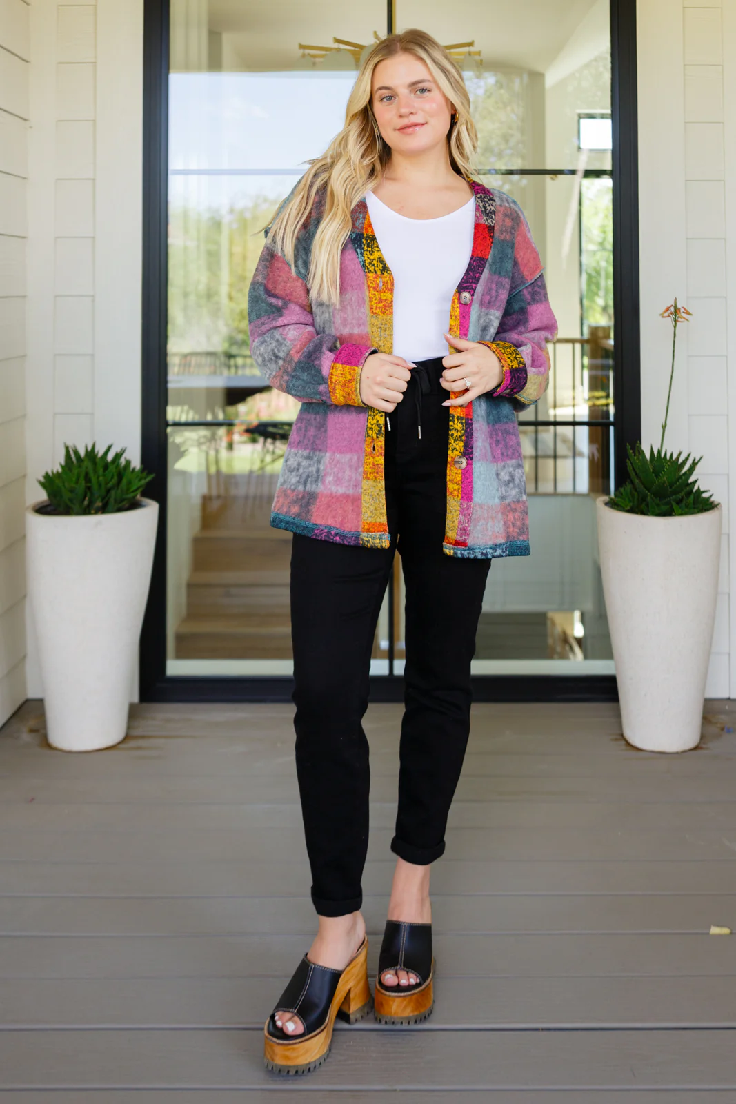 Nothing But Adventure Plaid Cardigan - 8/31/2023 - Image 8