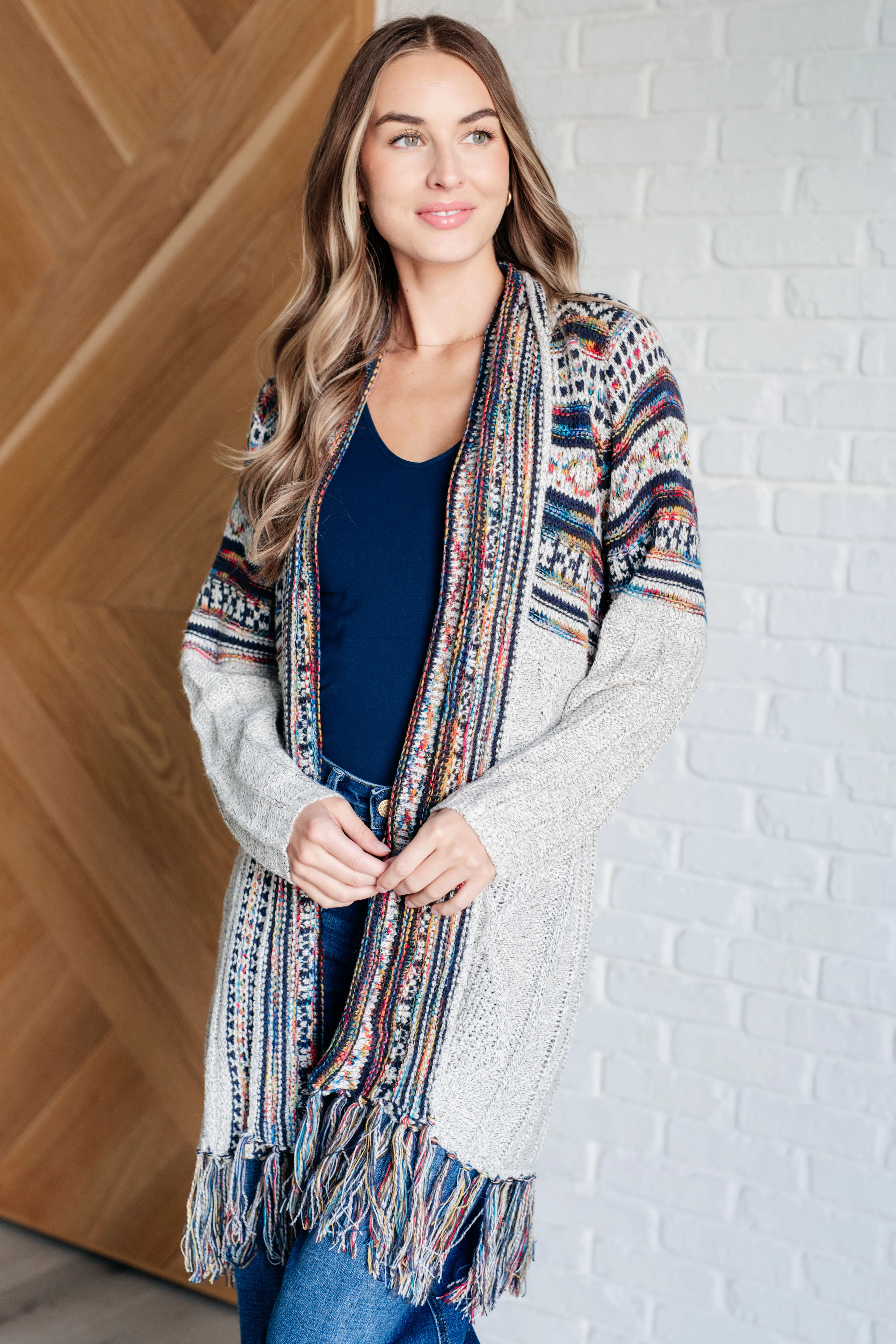 Oh So Lucky Fringe Cardigan - 10/1/2024 - Image 4