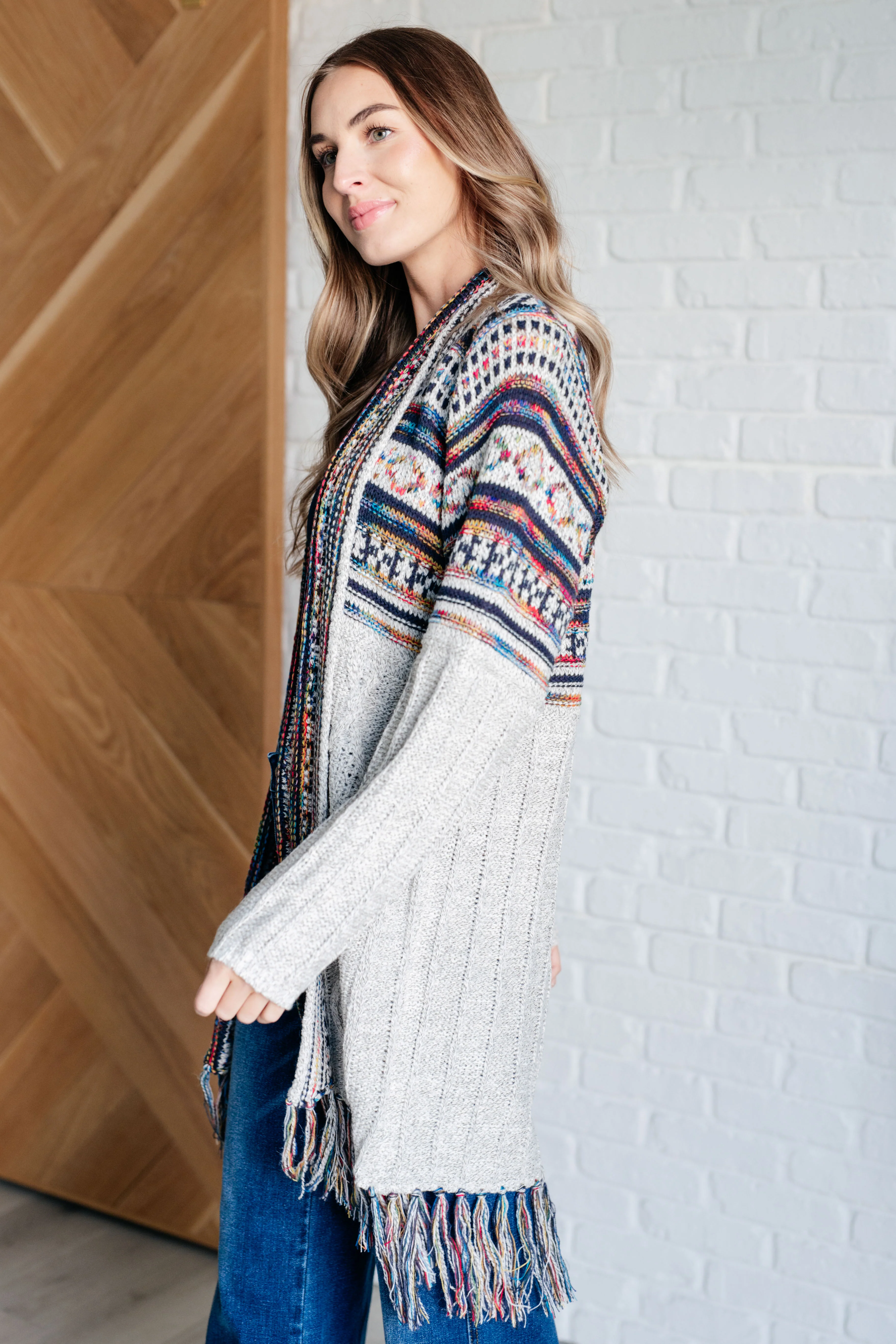 Oh So Lucky Fringe Cardigan - 10/1/2024 - Image 9