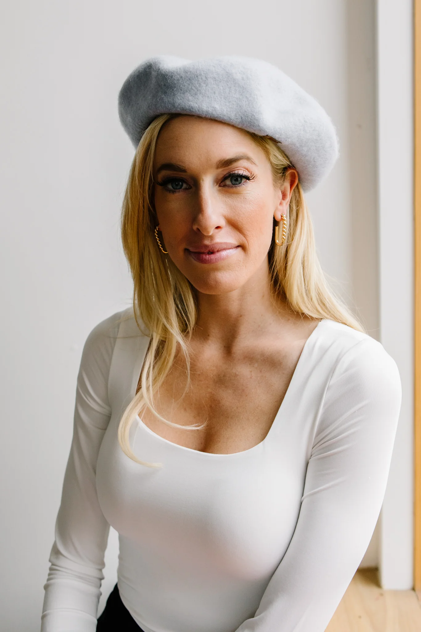 Ohh La La Beret in Ice Blue - 11/29/2021 - Image 3