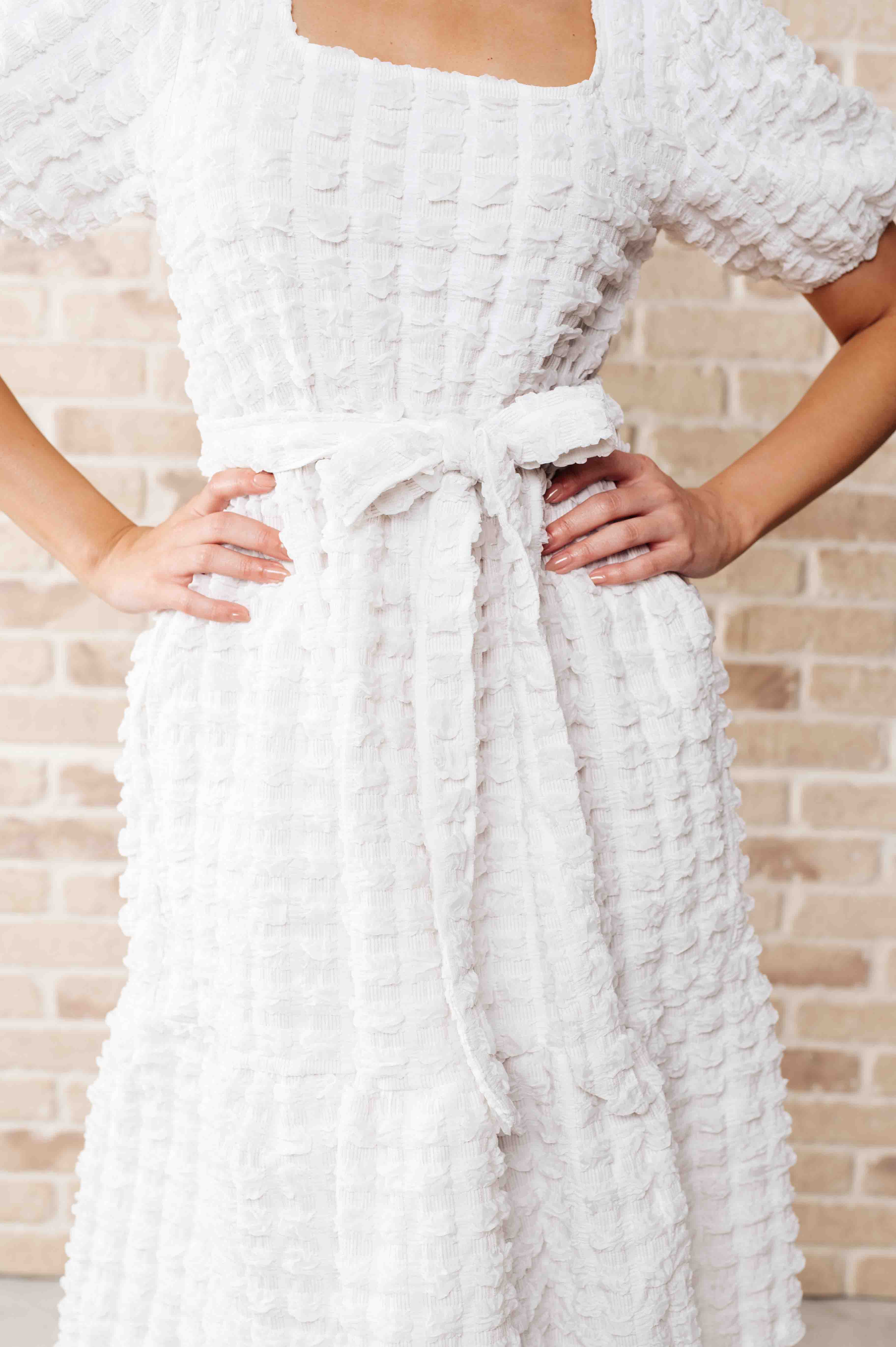 On Cloud Nine Bubble Midi Dress - 3/27/2025 - Image 4
