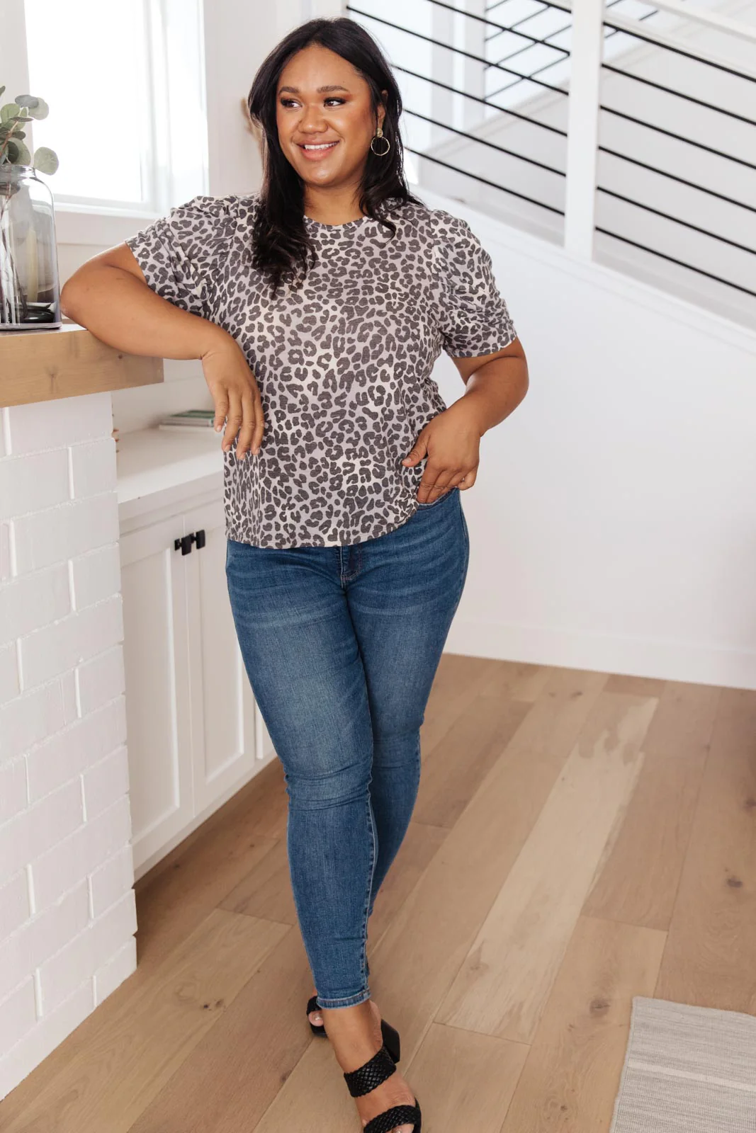 On The Wild Side Puff Sleeve Top - 8/24/2021