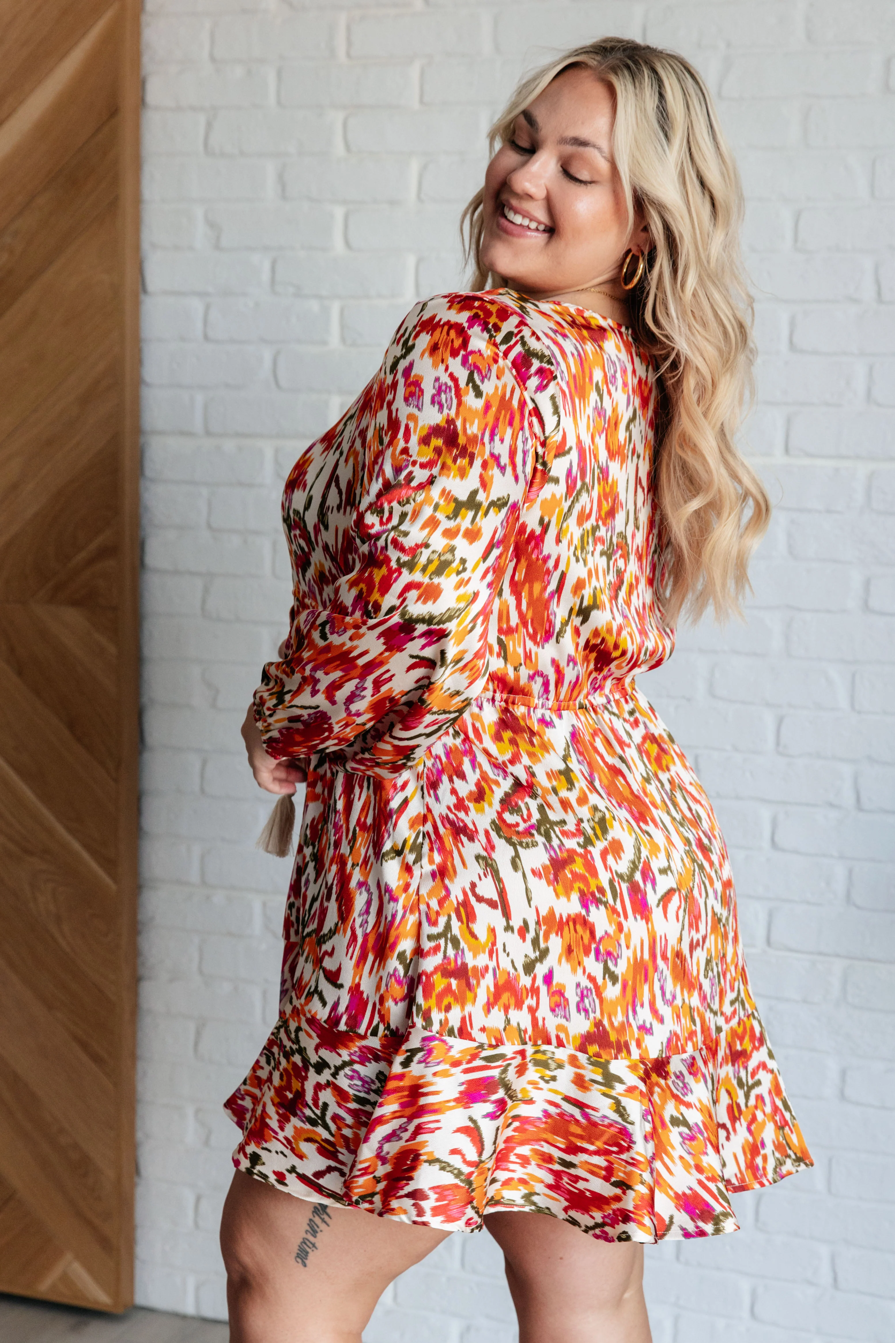 Once Upon a Dream V-Neck Balloon Sleeve Dress - 8/20/2024 - Image 5