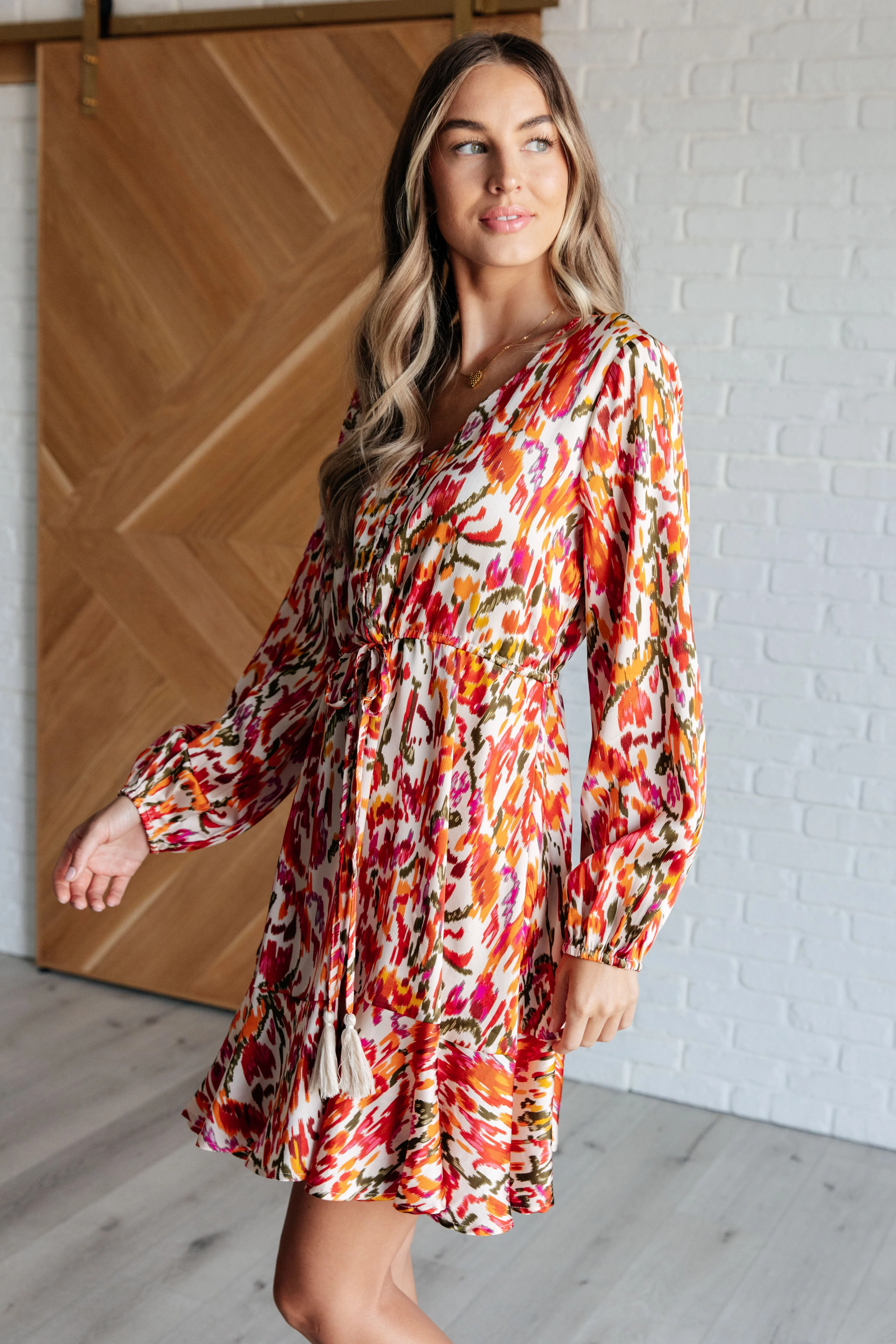 Once Upon a Dream V-Neck Balloon Sleeve Dress - 8/20/2024 - Image 6