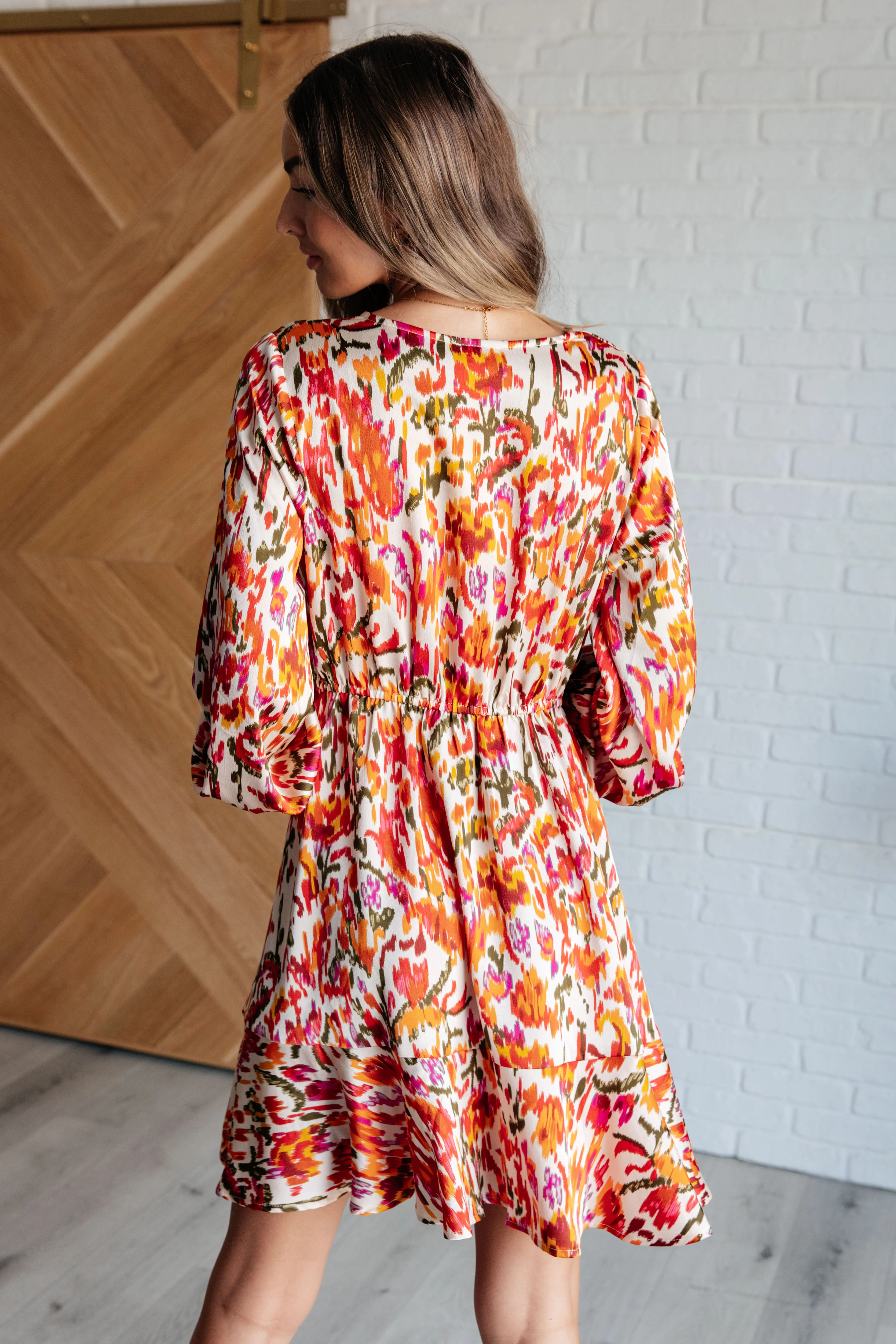 Once Upon a Dream V-Neck Balloon Sleeve Dress - 8/20/2024 - Image 8