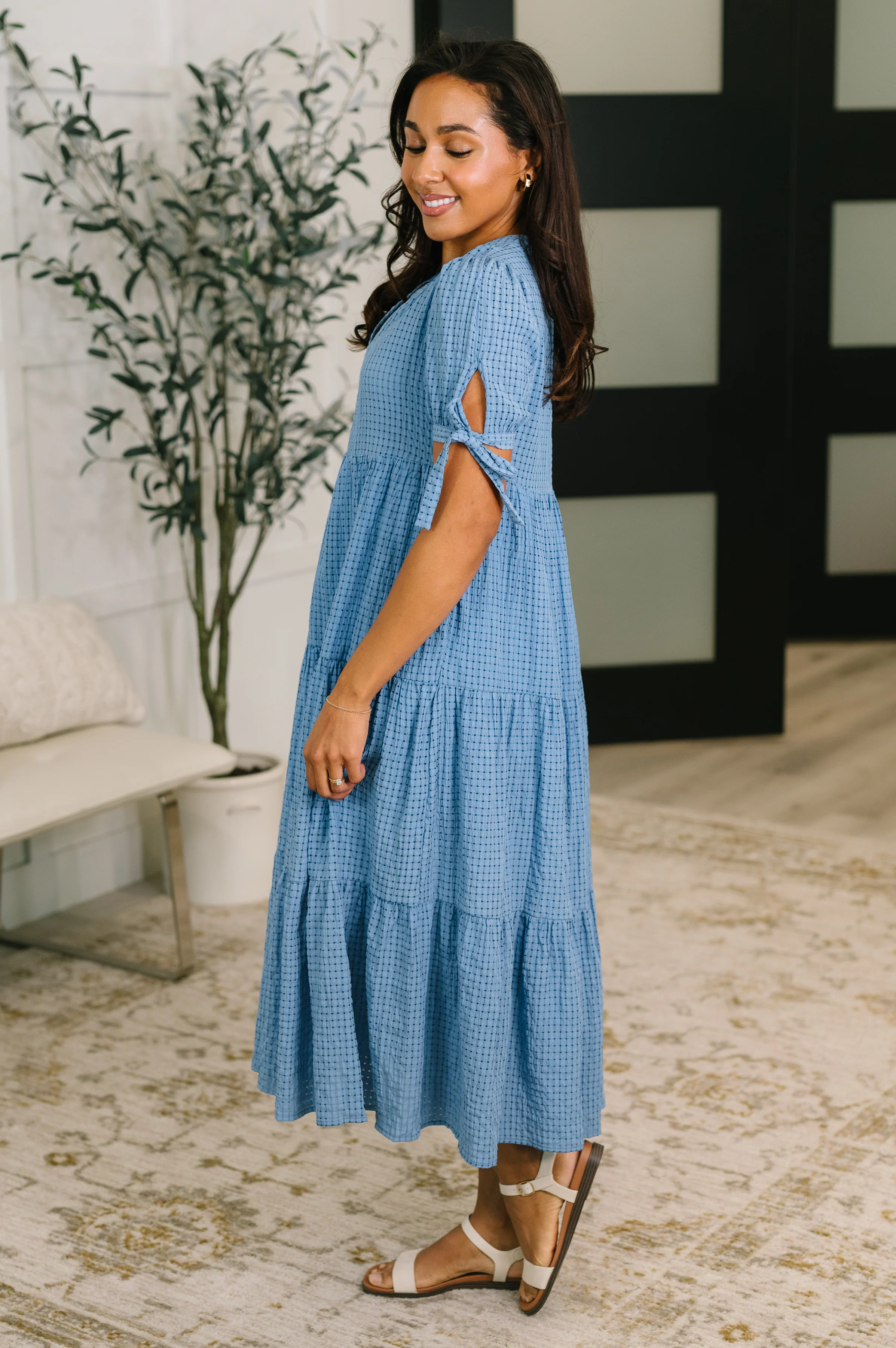 One Less Crisis Tiered Midi Dress - 5/26/2026 NEW - Image 3
