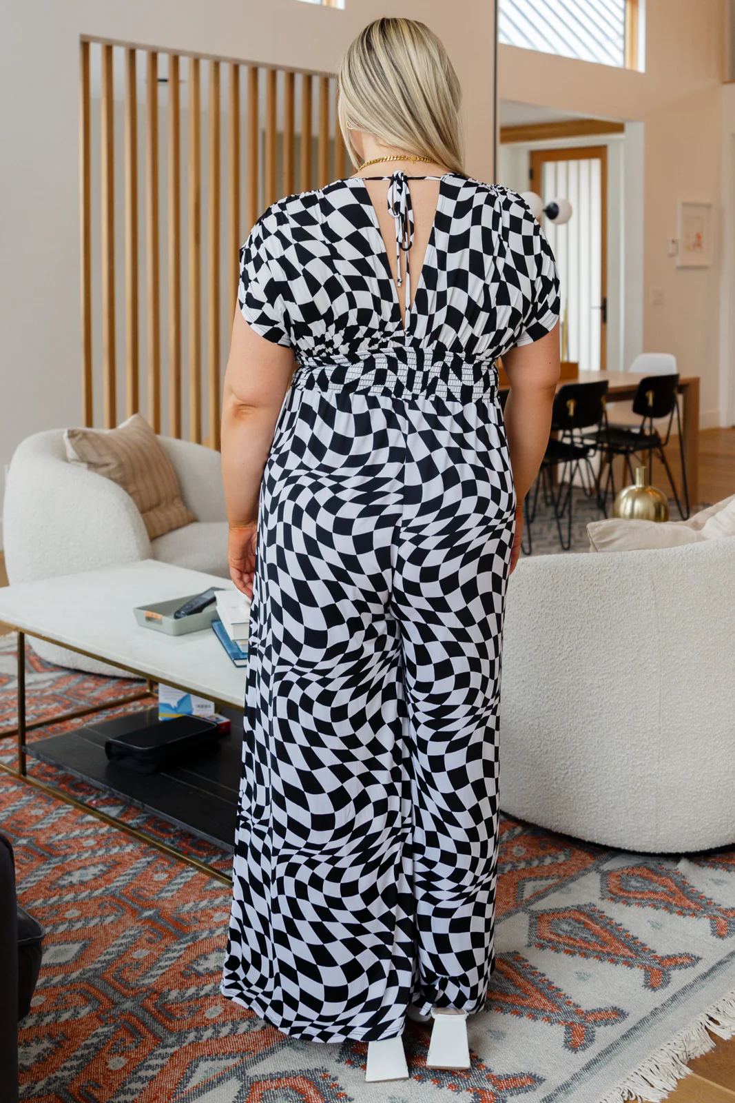Osborn Wide Leg Patterned Jumpsuit - 2/17/2023 - Image 11