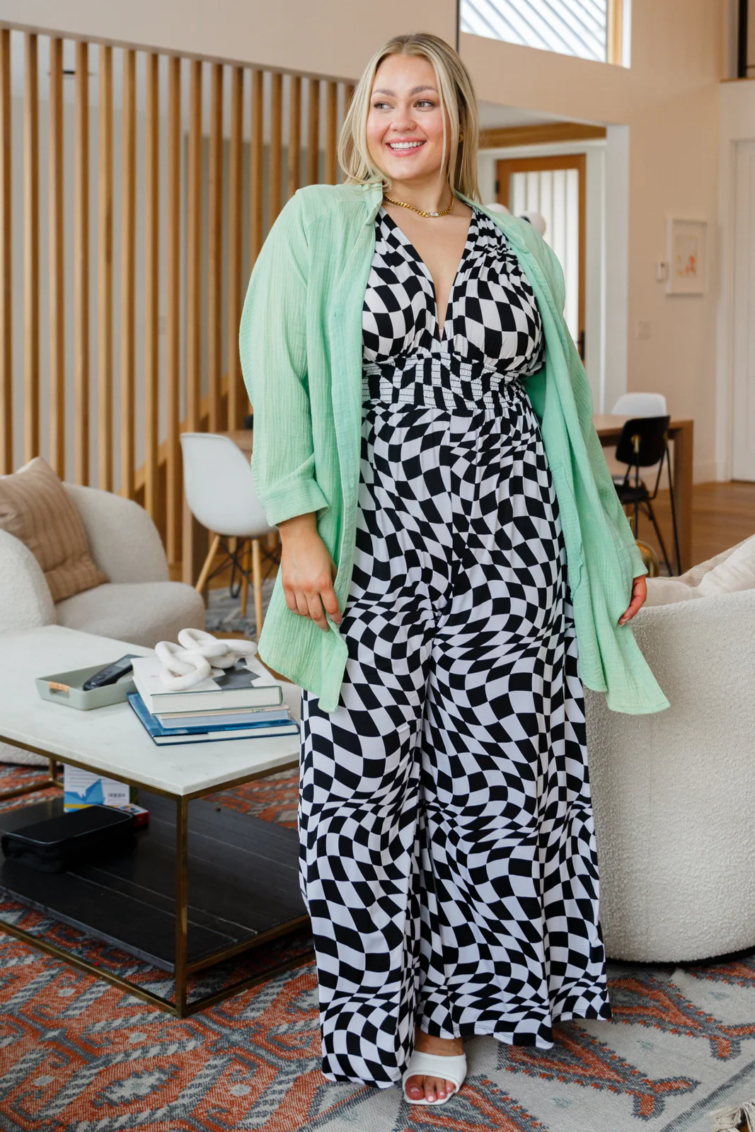 Osborn Wide Leg Patterned Jumpsuit - 2/17/2023 - Image 12