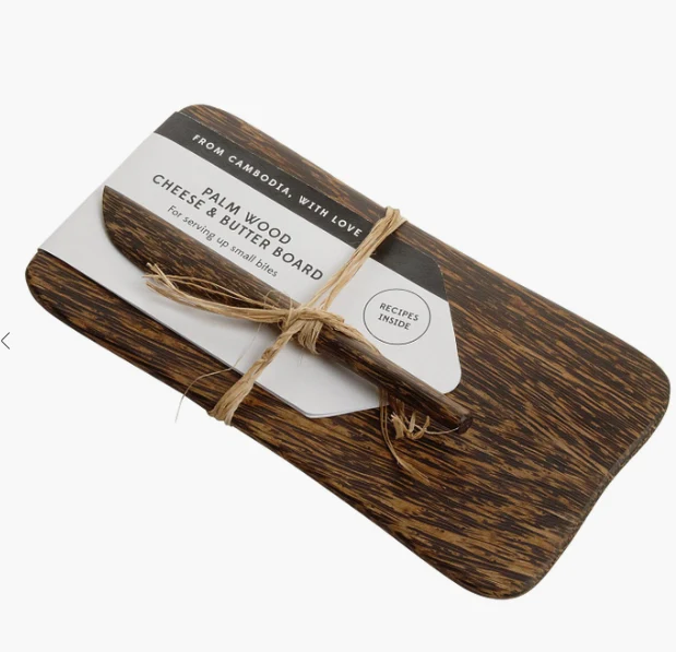Palm Wood Cheese Board And Knife Set - 11/17/2022 - Image 3