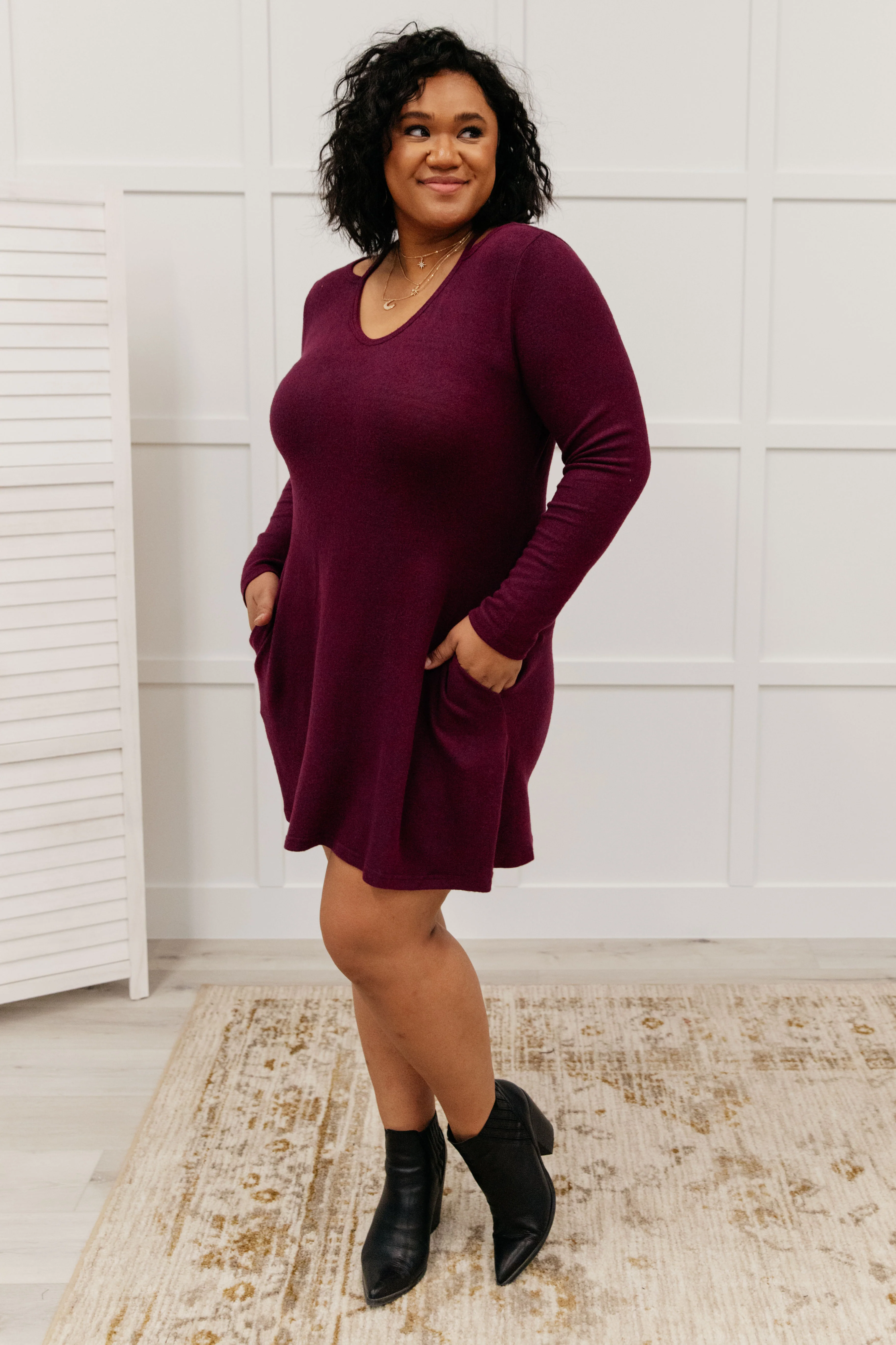 Paloma Tunic In Burgundy - 11/2/2021 - Image 6