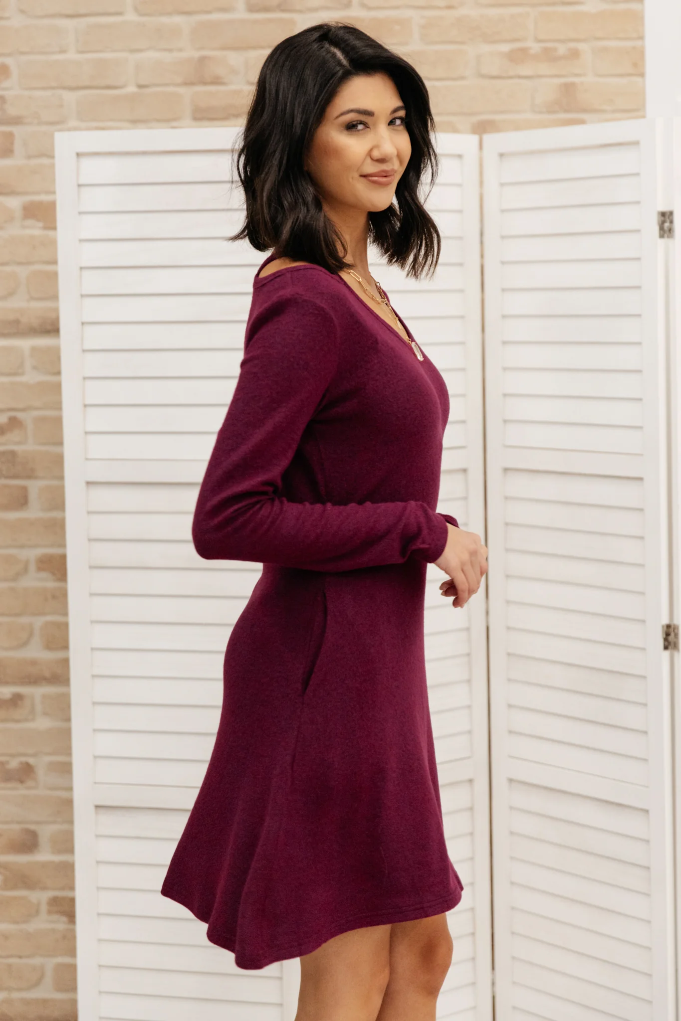 Paloma Tunic In Burgundy - 11/2/2021 - Image 8