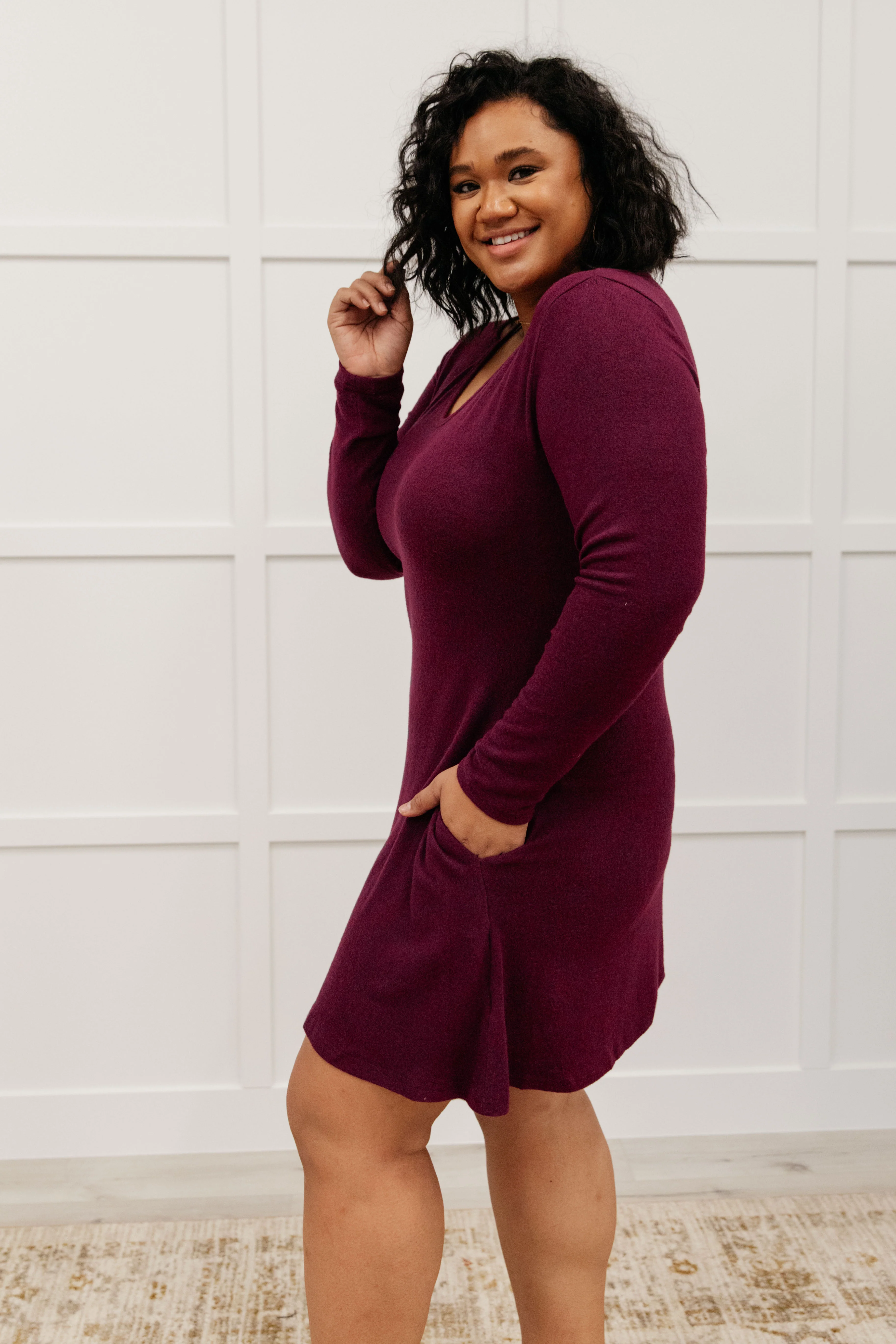 Paloma Tunic In Burgundy - 11/2/2021 - Image 9