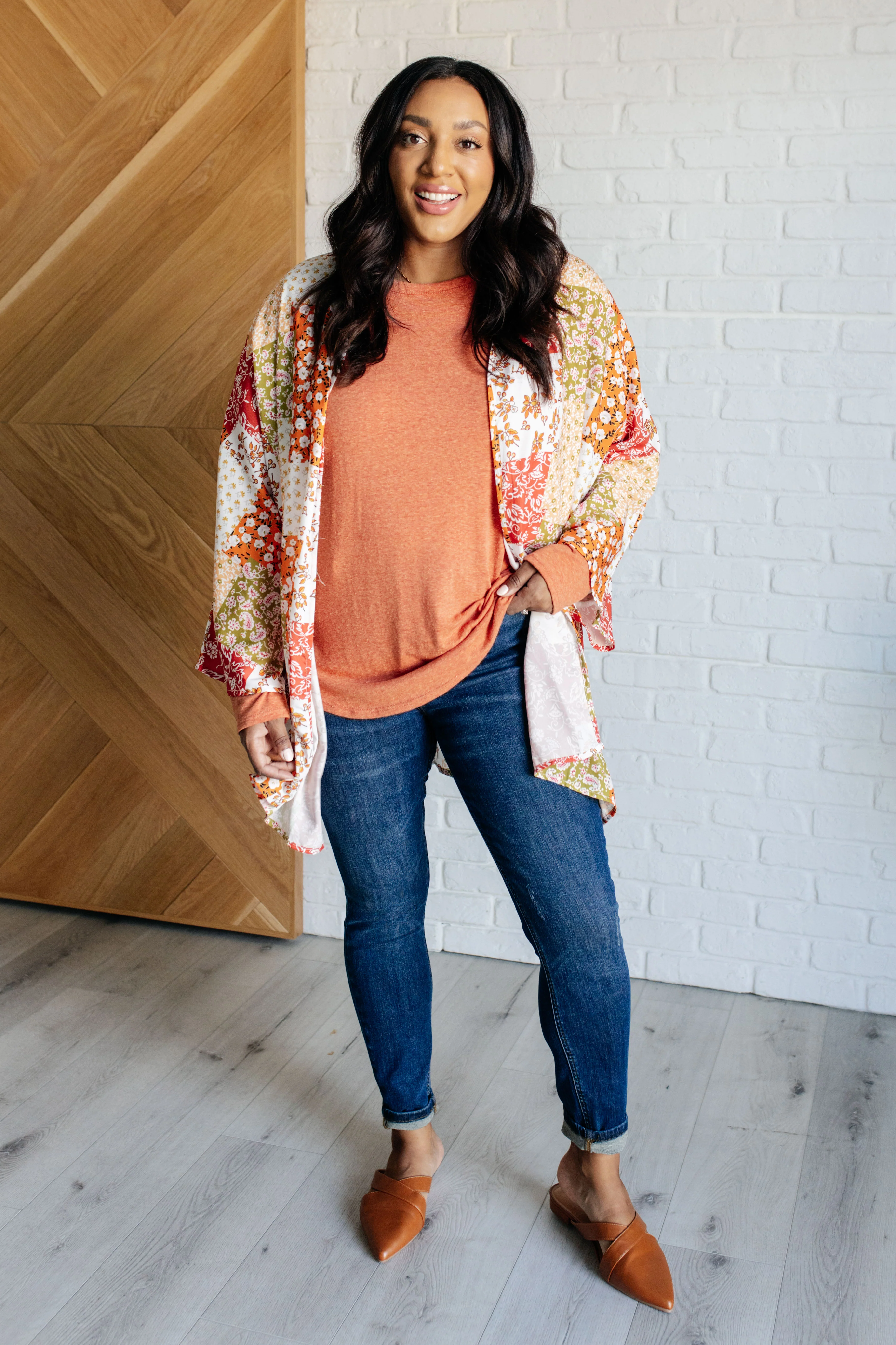 Patchwork of Feelings Mixed Floral Kimono - 10/15/2024 - Image 3