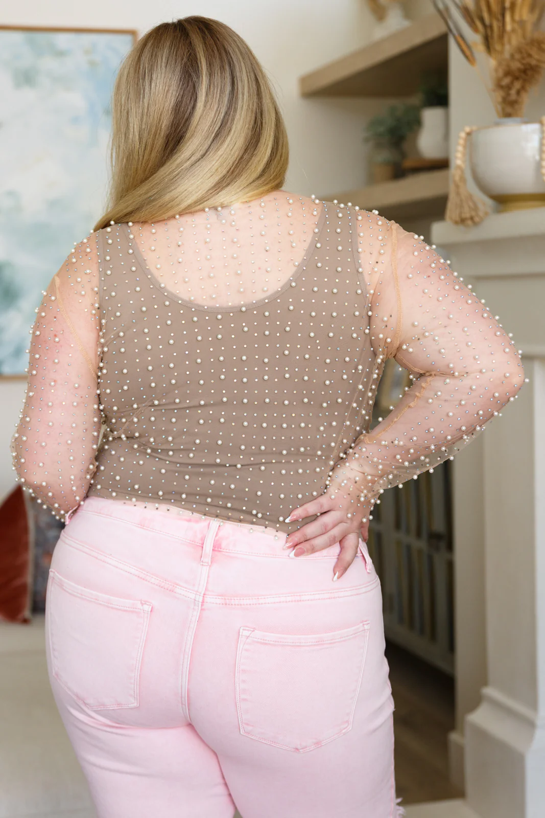 Pearl Diver Layering Top in Beige - 7/20/2023 - Image 20